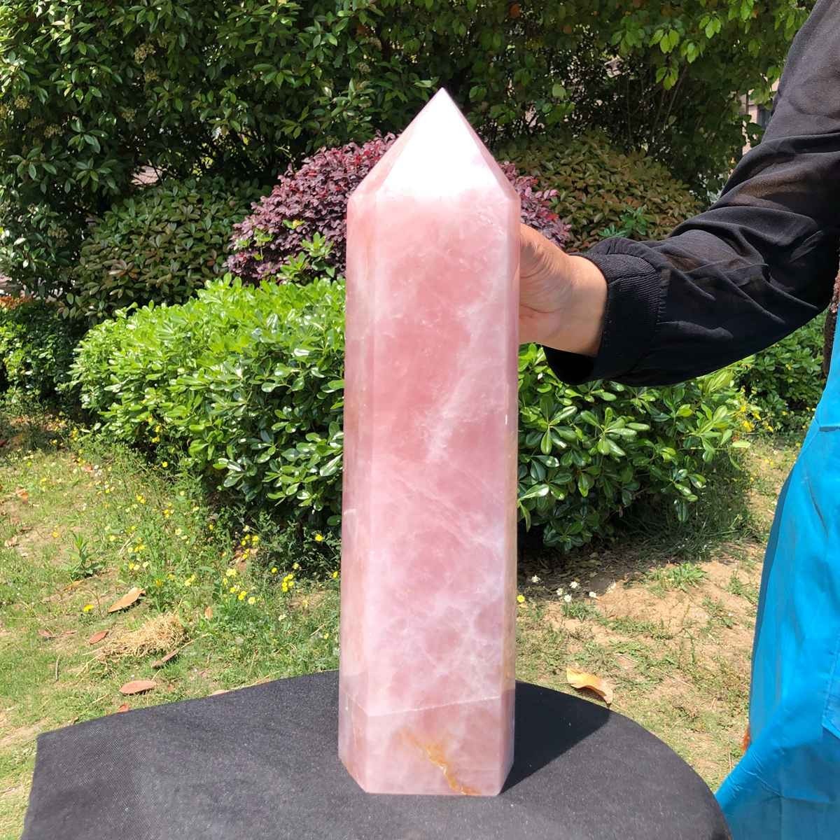 9.46LB Large Natural Powder Crystal Column Wand Obelisk Mineral Healing 5052