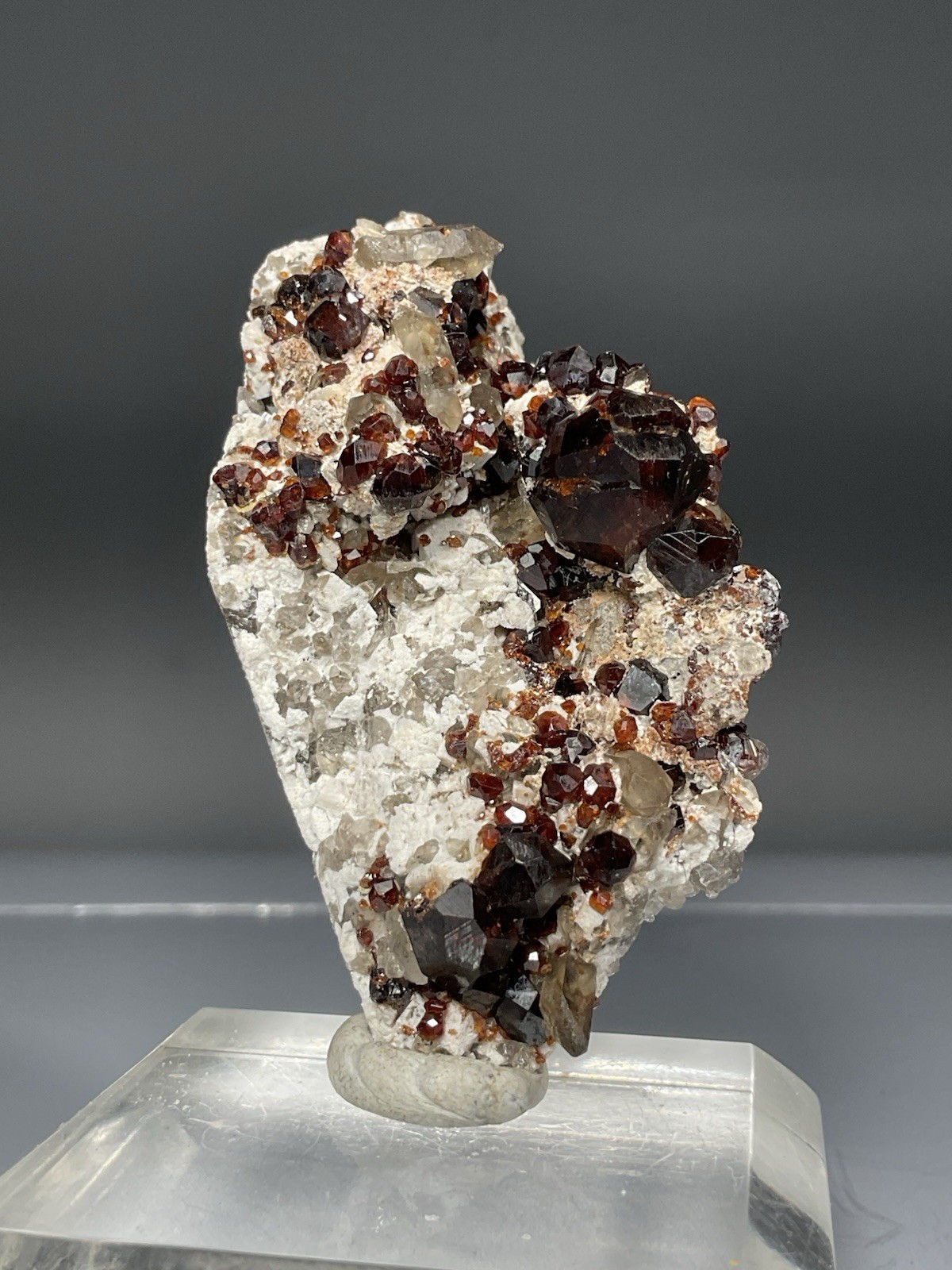 SS Rocks – Spessartine Garnet, Microcline (Wushan Spessartine Mine, China) 46g