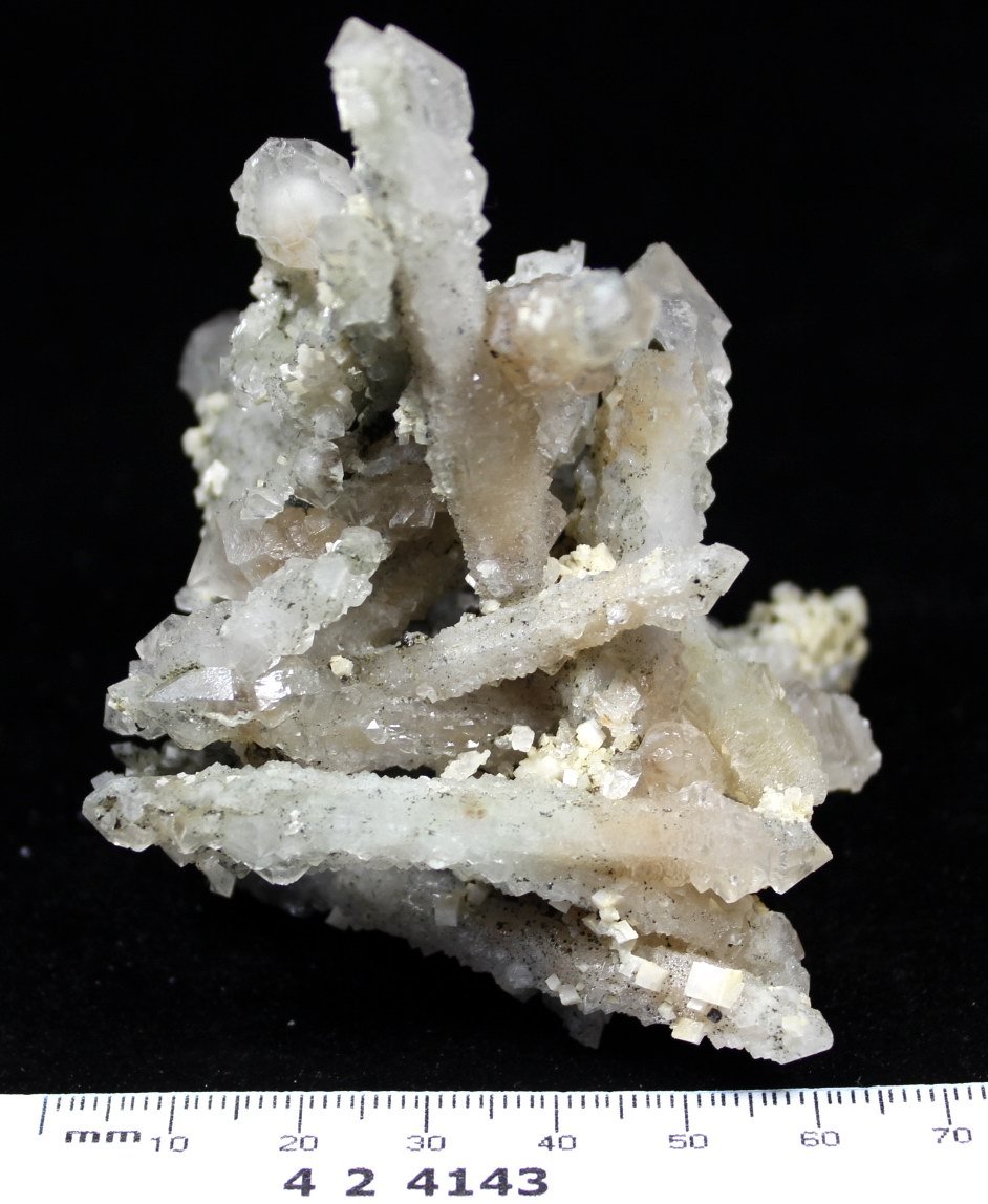 110g 80mm Terminated Skeletal Quartz w/ Dolomite Inner Mongolia China CMM424143