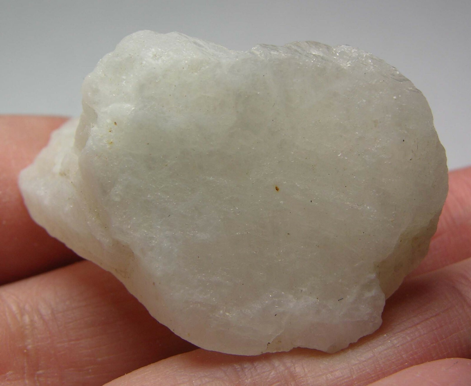 #15 Sri-Lanka 167.75ct 100% Natural Rough White MoonStone Specimen 33.55g 46mm