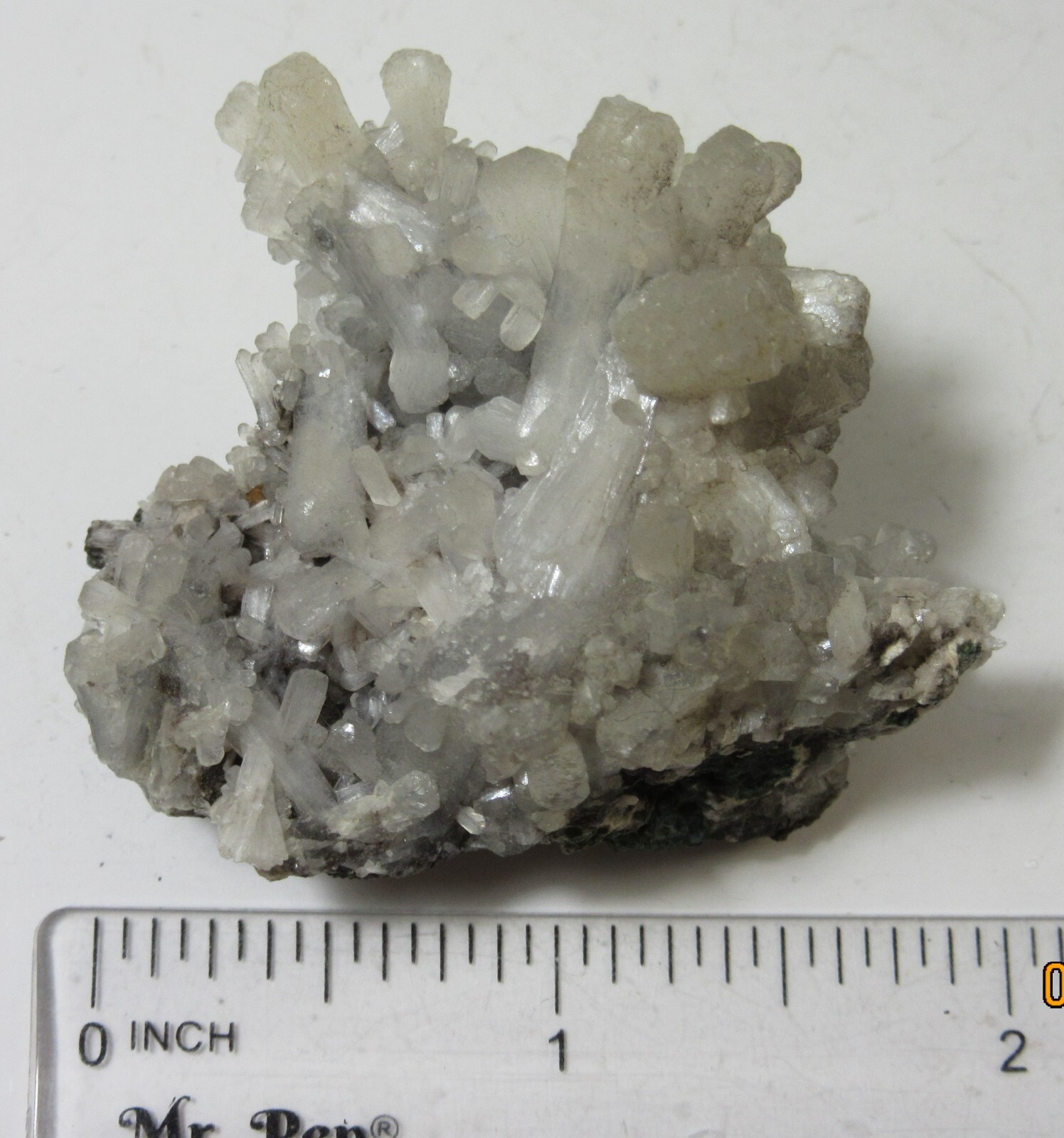 Dark Apophyllite Cluster Zeolite on Matrix 1 7/8″ Collectible DACZMC-174