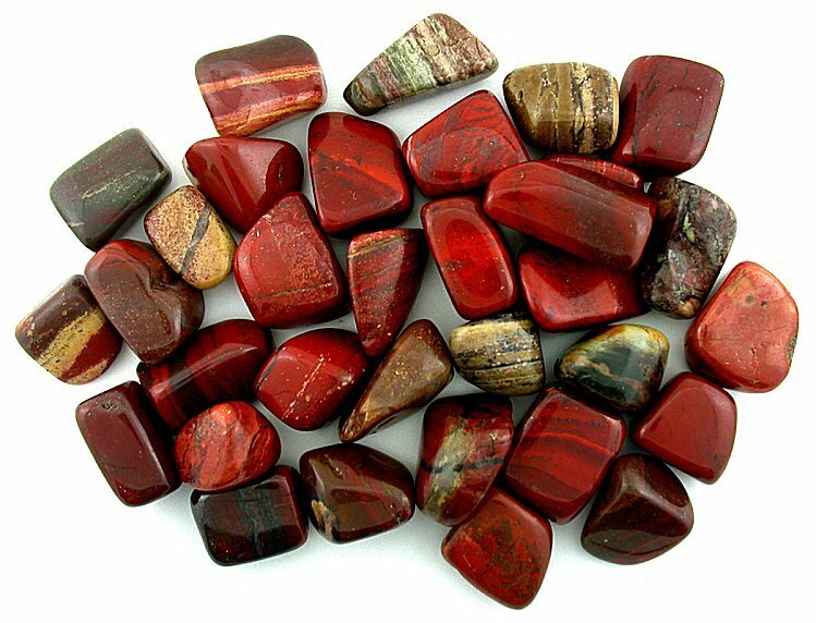 1/2 Pound Breciated Jasper Tumble Polish Polished 3/5 To 9/10 Inch Gemstone T9
