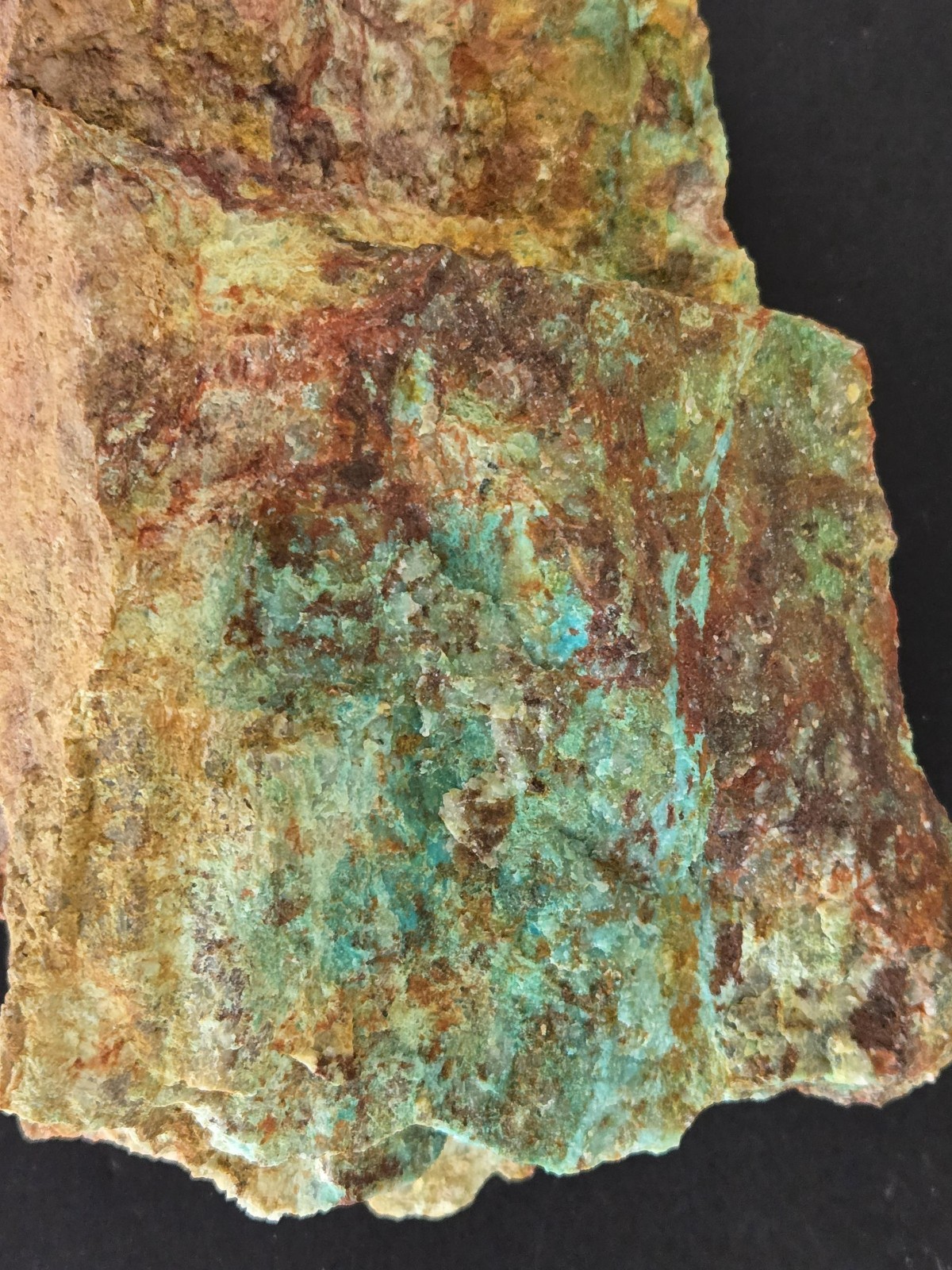 Blue Basin Mine Copper Ore 984g Chrysocolla Nevada Large Display Specimen
