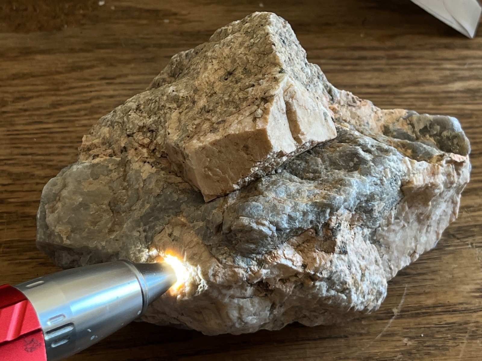 Natural Pegmatite Quartz Feldspar Specimen Raw Rock Morongo Valley CA 5.13 lbs