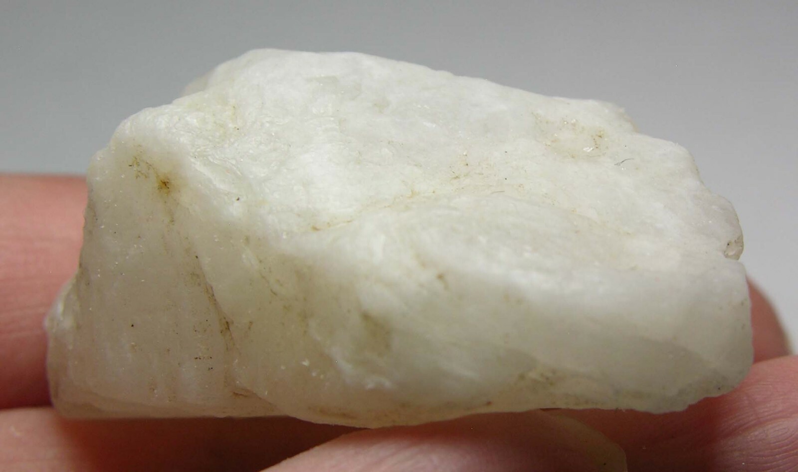 #13 Sri-Lanka 184.00ct 100% Natural Rough White MoonStone Specimen 36.80g 42mm