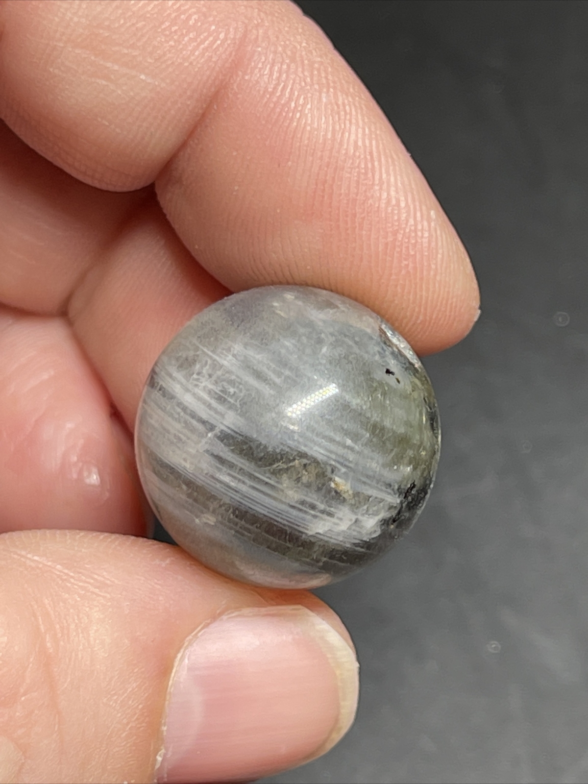 Labradorite Mini Sphere Ball Orb Marble 19.3mm