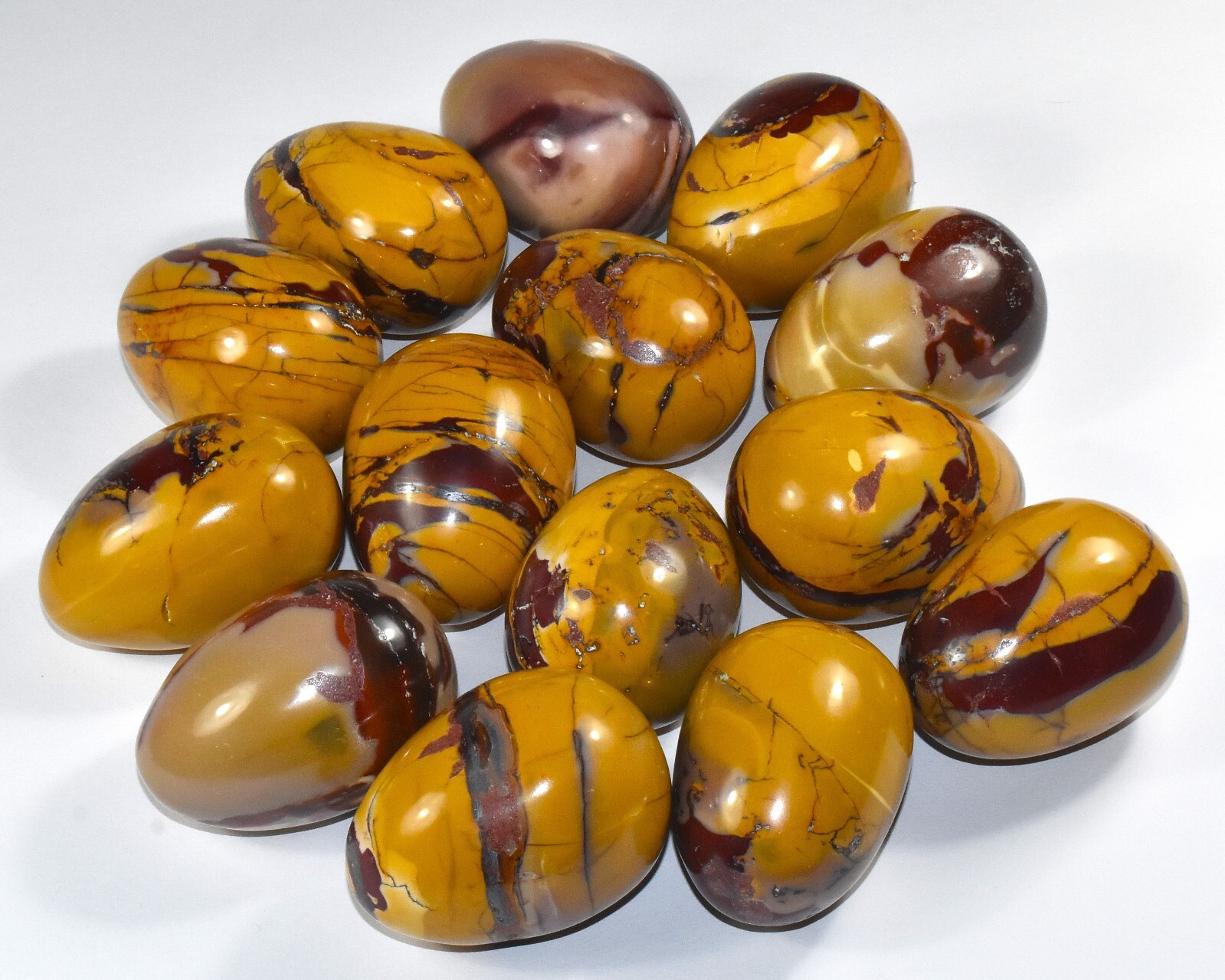 2.3″ Multicolor Mookaite Jasper Egg Polished Natural Mineral – Australia (1PC)