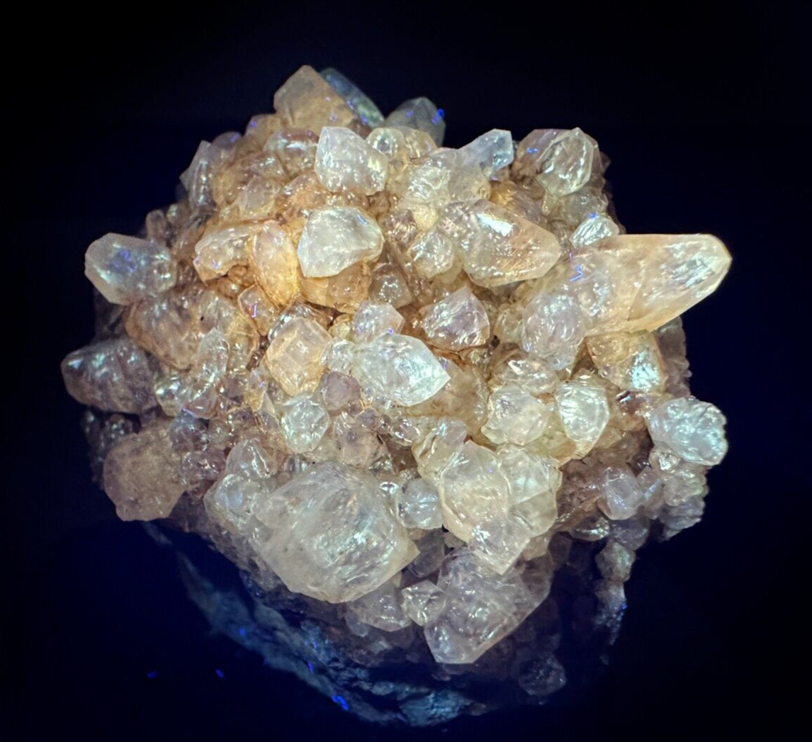➤ 2-1/2″ “HEDGEHOG” CALCITE CLUSTER Pleasant Ridge Rensselaer Indiana VIDEO➤541