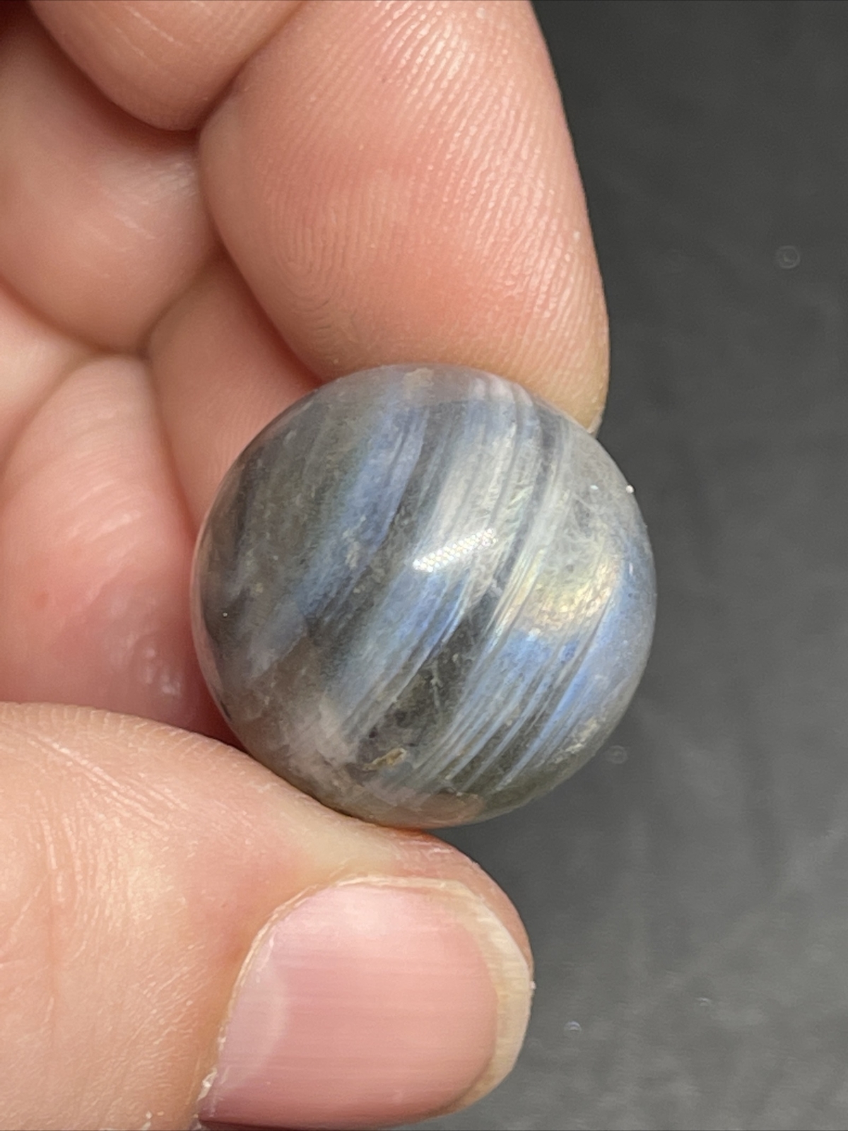 Labradorite Mini Sphere Ball Orb Marble 19.3mm