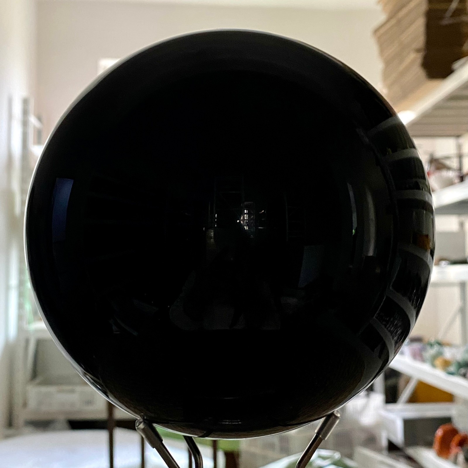 11.9 lb Natural Obsidian Crystal Ball Polished Sphere Psychic Reading