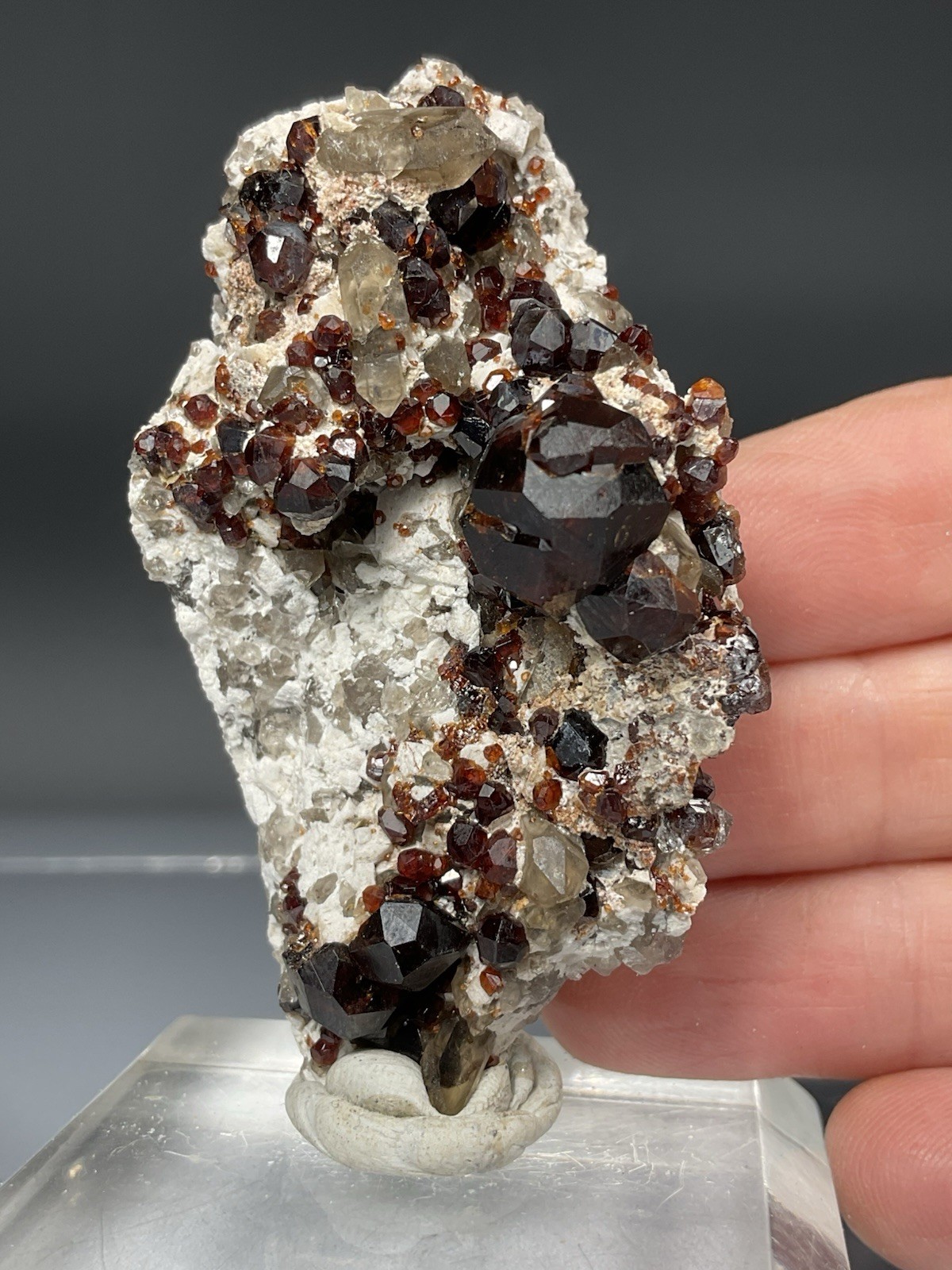 SS Rocks – Spessartine Garnet, Microcline (Wushan Spessartine Mine, China) 46g