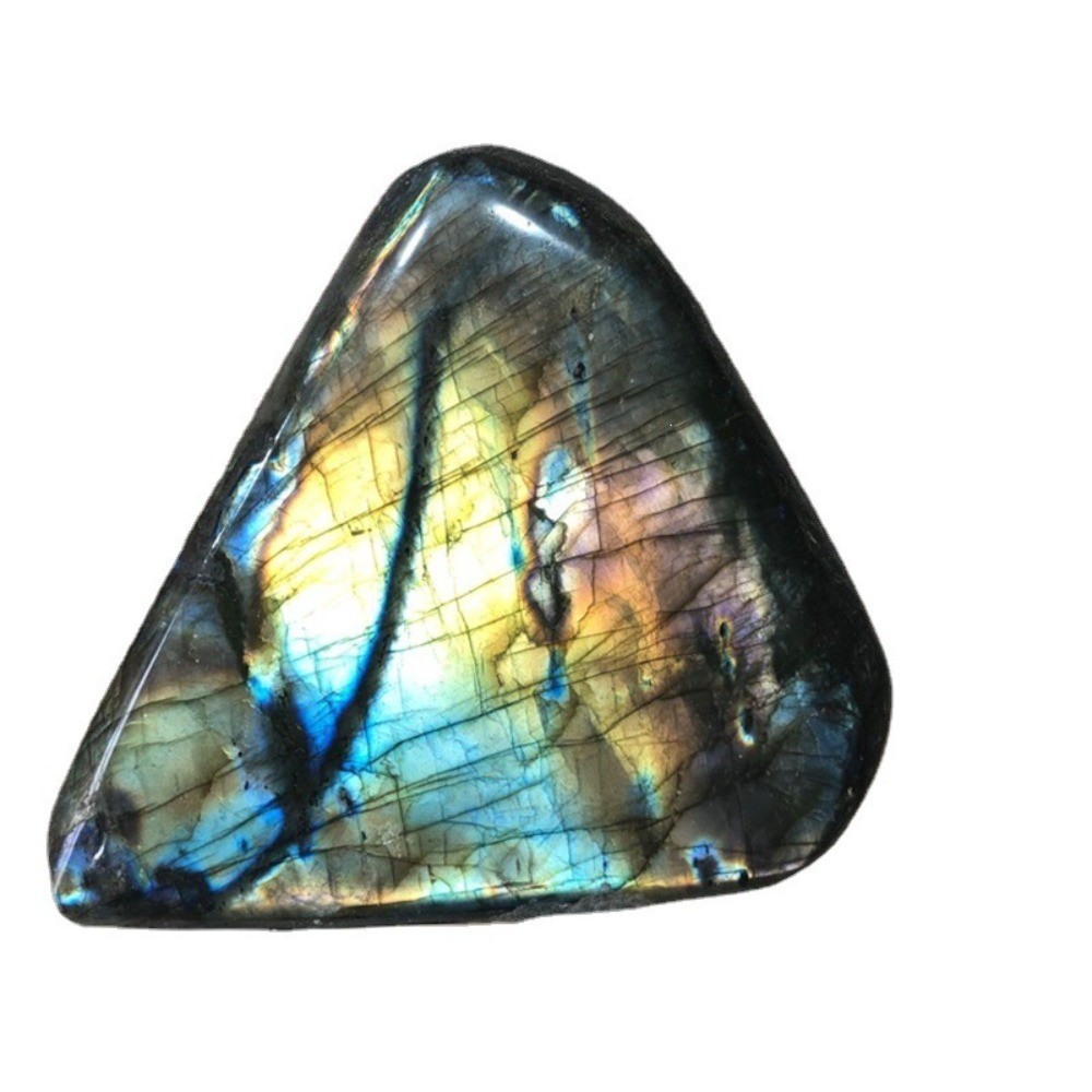 Natural Labradorite Free Form Standing HealingStone Crystal Reiki Desktop Decor