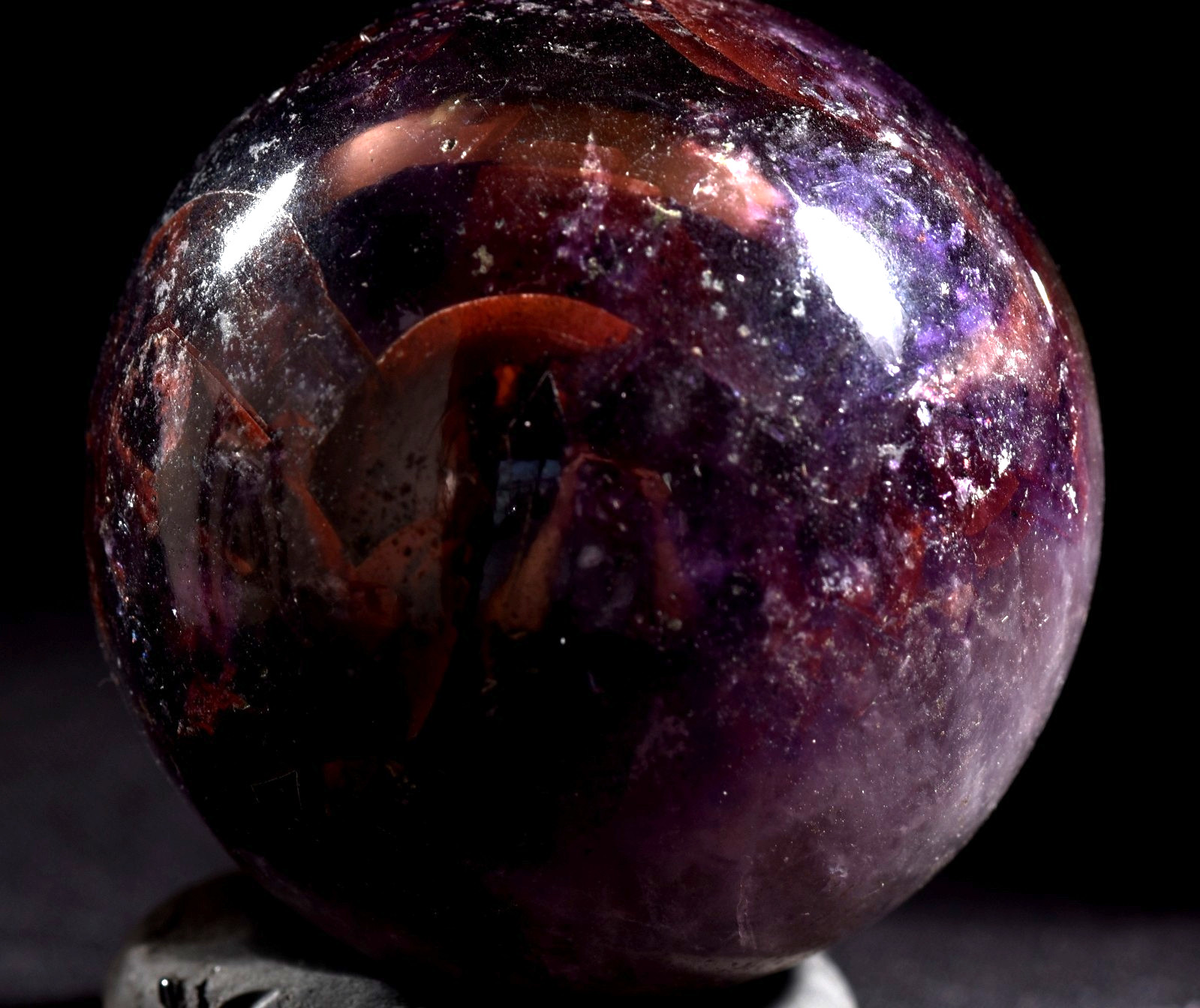 Super seven melody stone evil eye sphere psychic spiritual elevation#1131