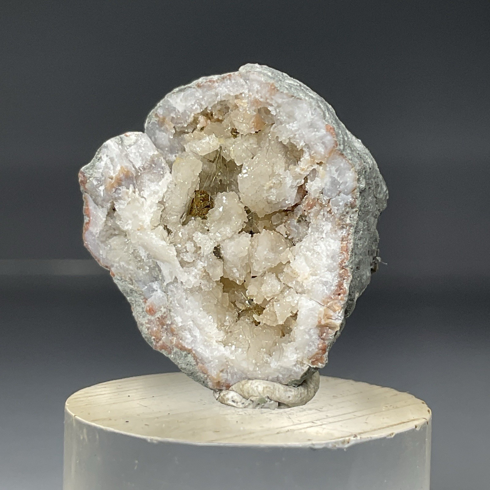SS Rocks – Millerite with Quartz (Halls Gap, Lincoln Co, Kentucky) 5.12g