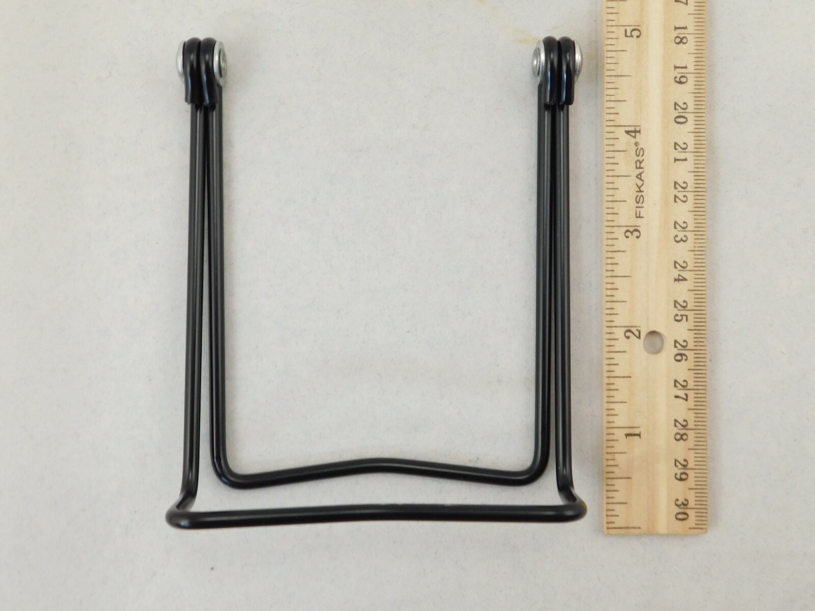 Easel Display Stand Adjustable Black Color Medium Sized Vinyl Coated