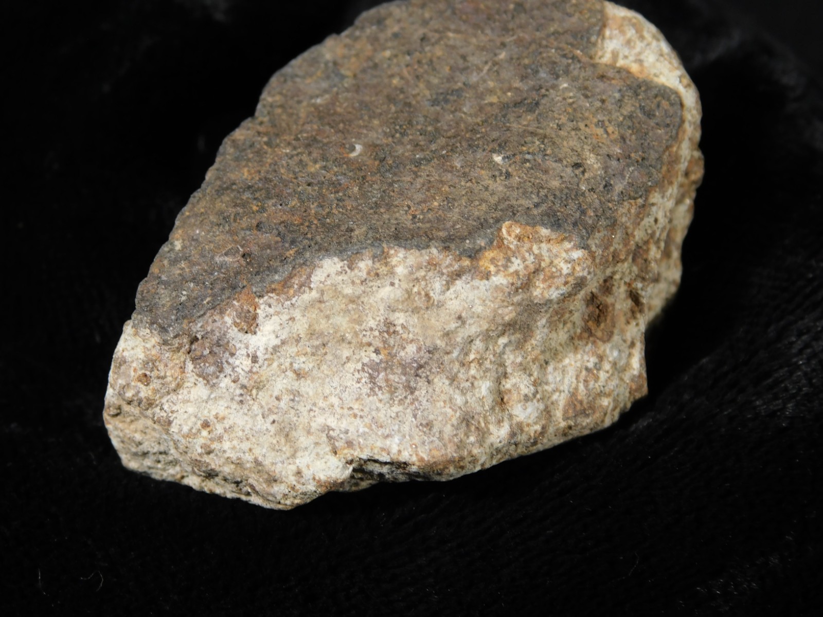 Classified NWA 8245 METEORITE 100% Natural FELL on Erfoud, Morocco 68.0gr
