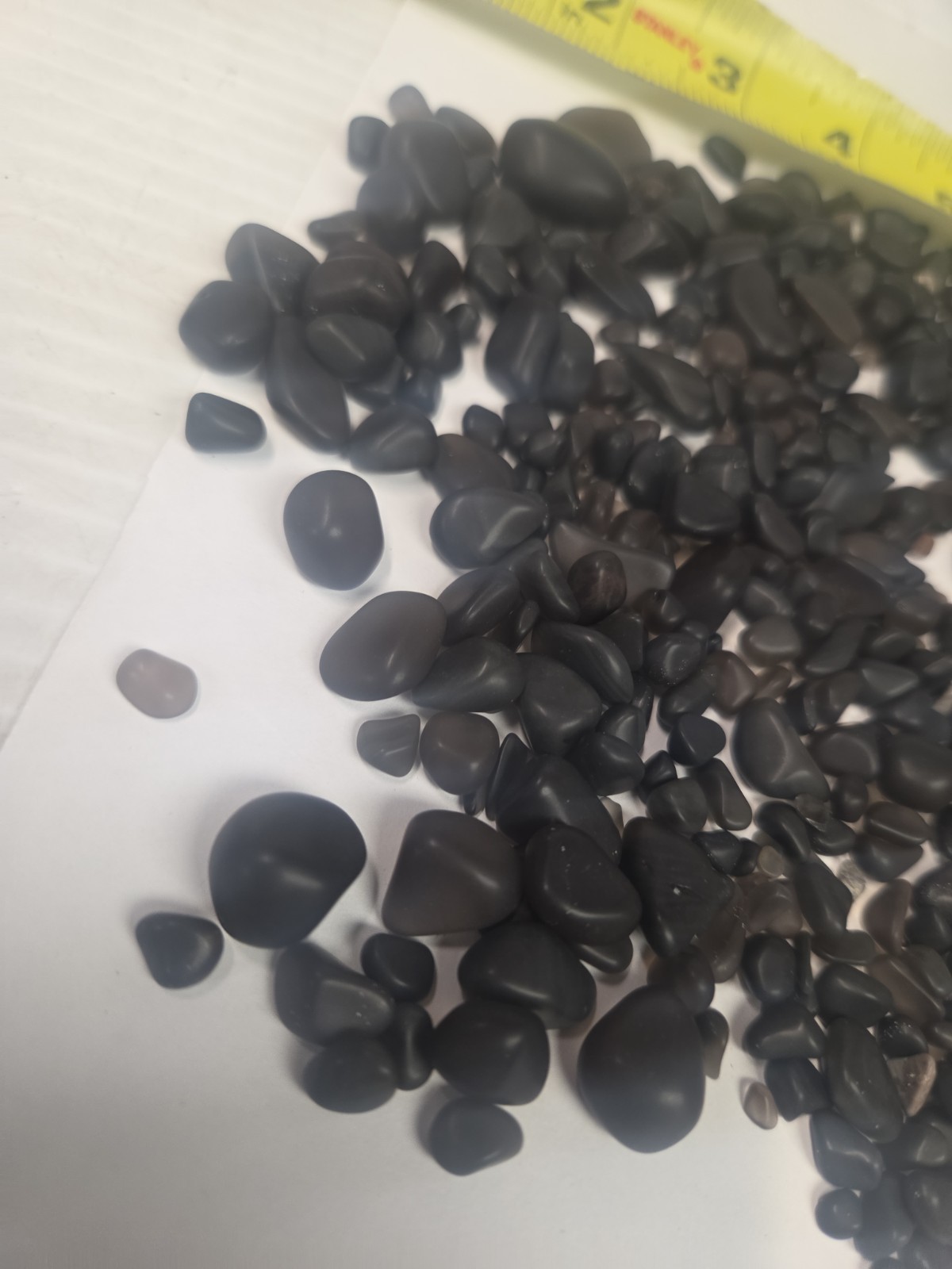 Obsidian Apache Tears Rough Stone Crystals Gems For Jewelry Healing Tumbling.