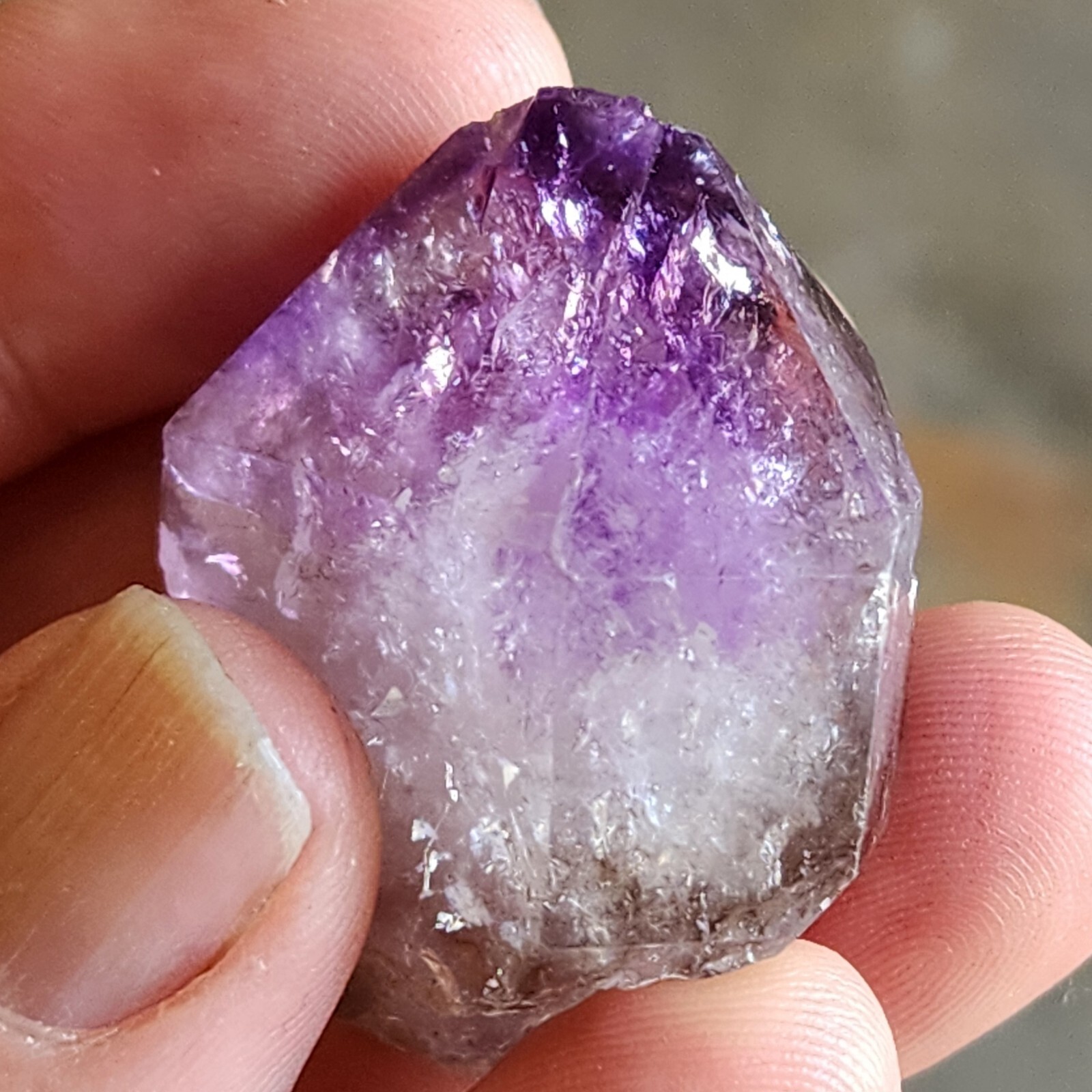 A CHOICE Glassy Gemmy Purple Amethyst crystal from KEDON, Ural, Russia Siberia