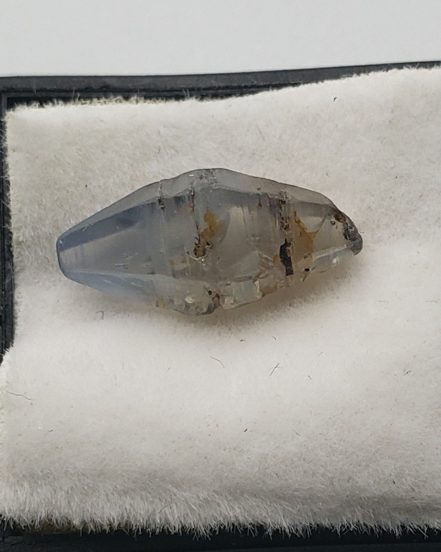 Blue Opalescent Sapphire Rough. Natural Celon Specimin Sri Lanka Gem 4.25ct