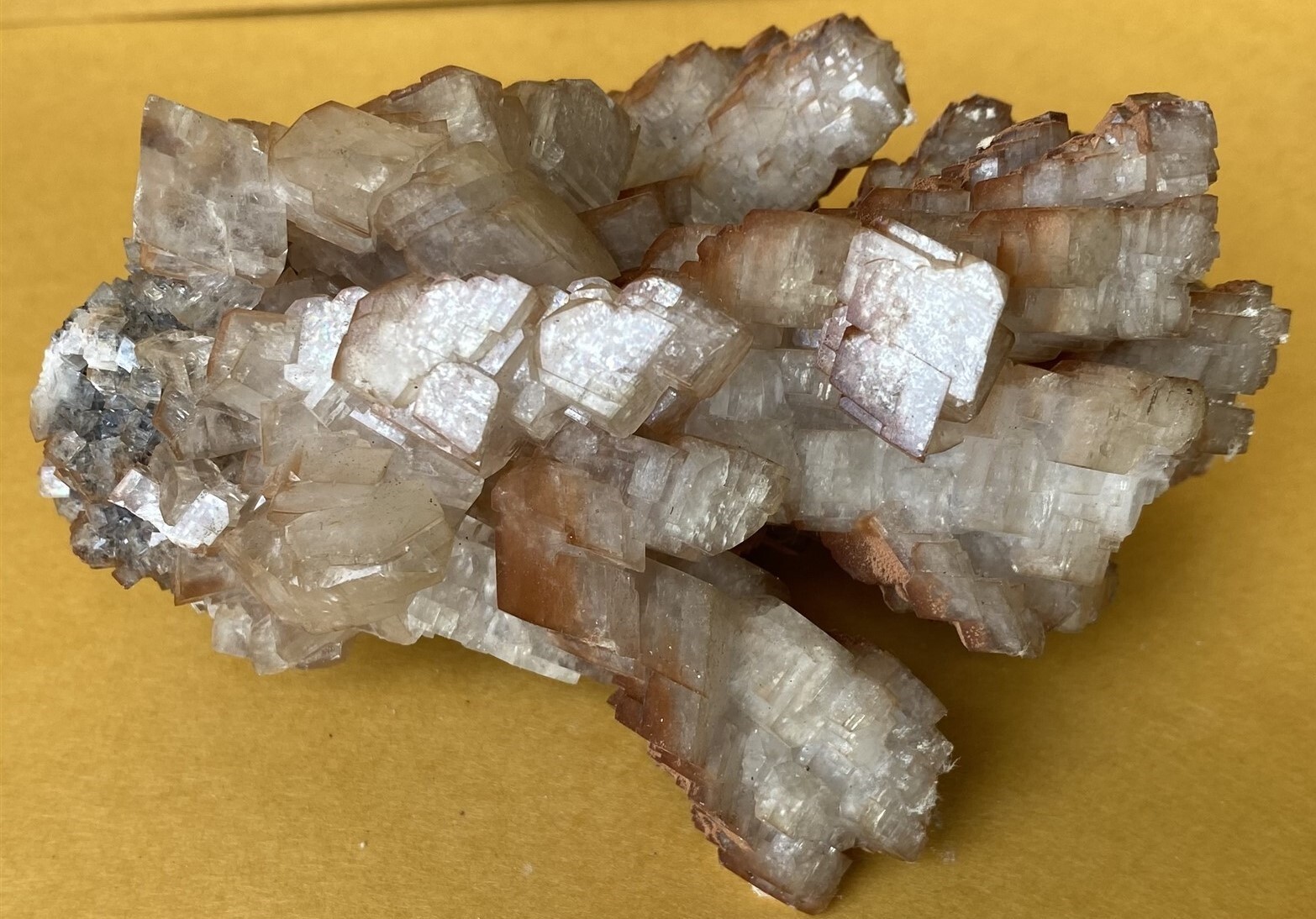 11 ounce Fluorite specimen 2 1/2″ tall, 3″ by 4 1/4″