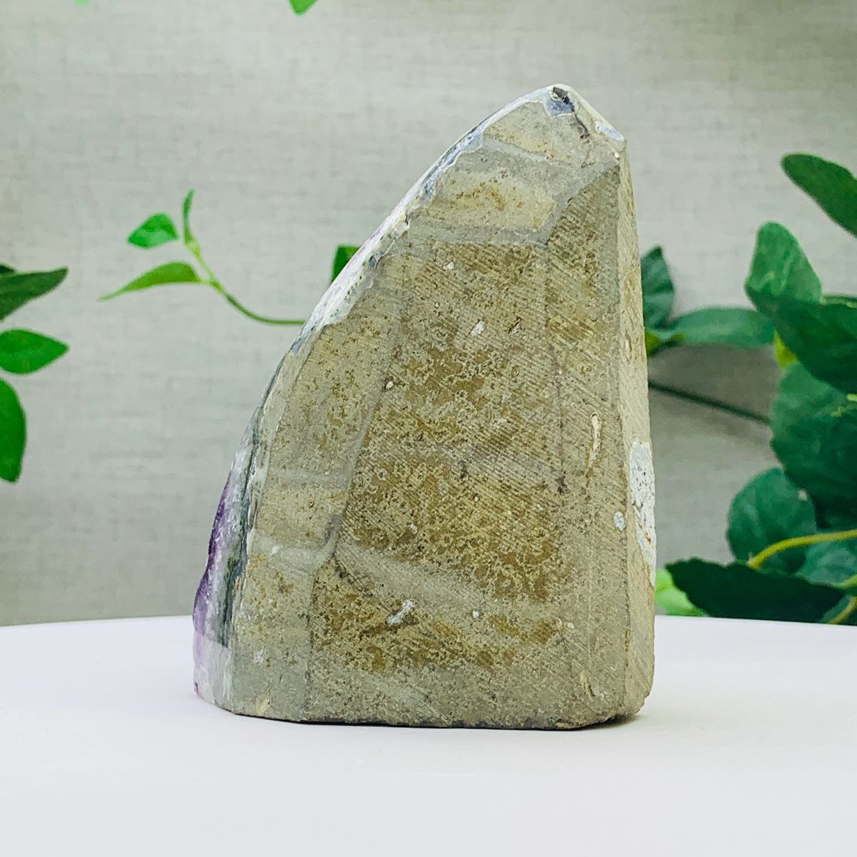 633g Natural Amethyst Geode Mineral Specimen Crystal Quartz Energy Decoration
