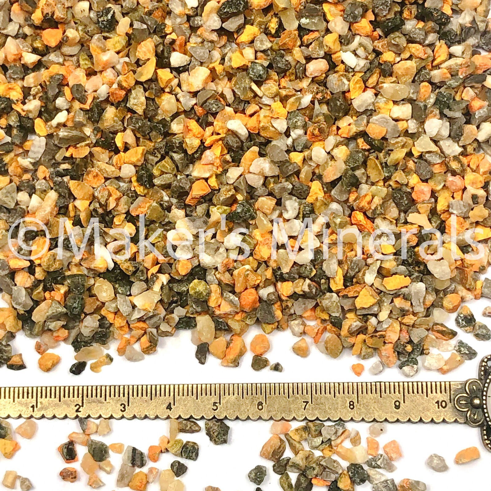 Crushed Bumblebee Jasper, Gravel 4mm-2mm, Orgone, Stone Inlay, & Resin Supplies