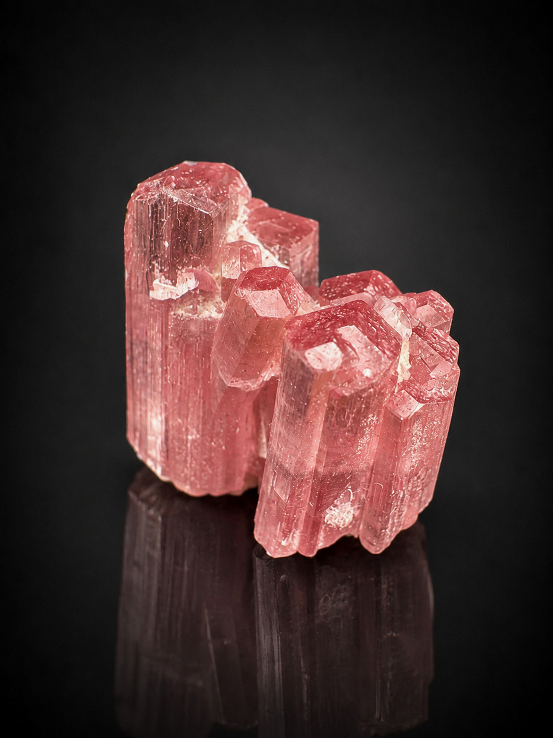Terminated TOURMALINE Crystal Hot Pink Damage Free Self Standing