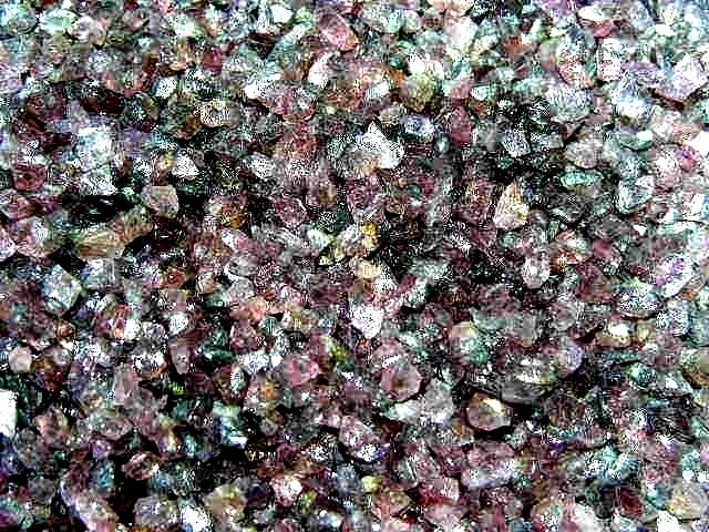 Spinel gem crystal violet mixed grade Sri Lanka 10 carat lots 10 plus pieces