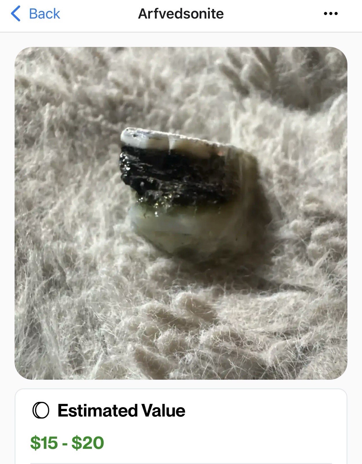 arfvedsonite