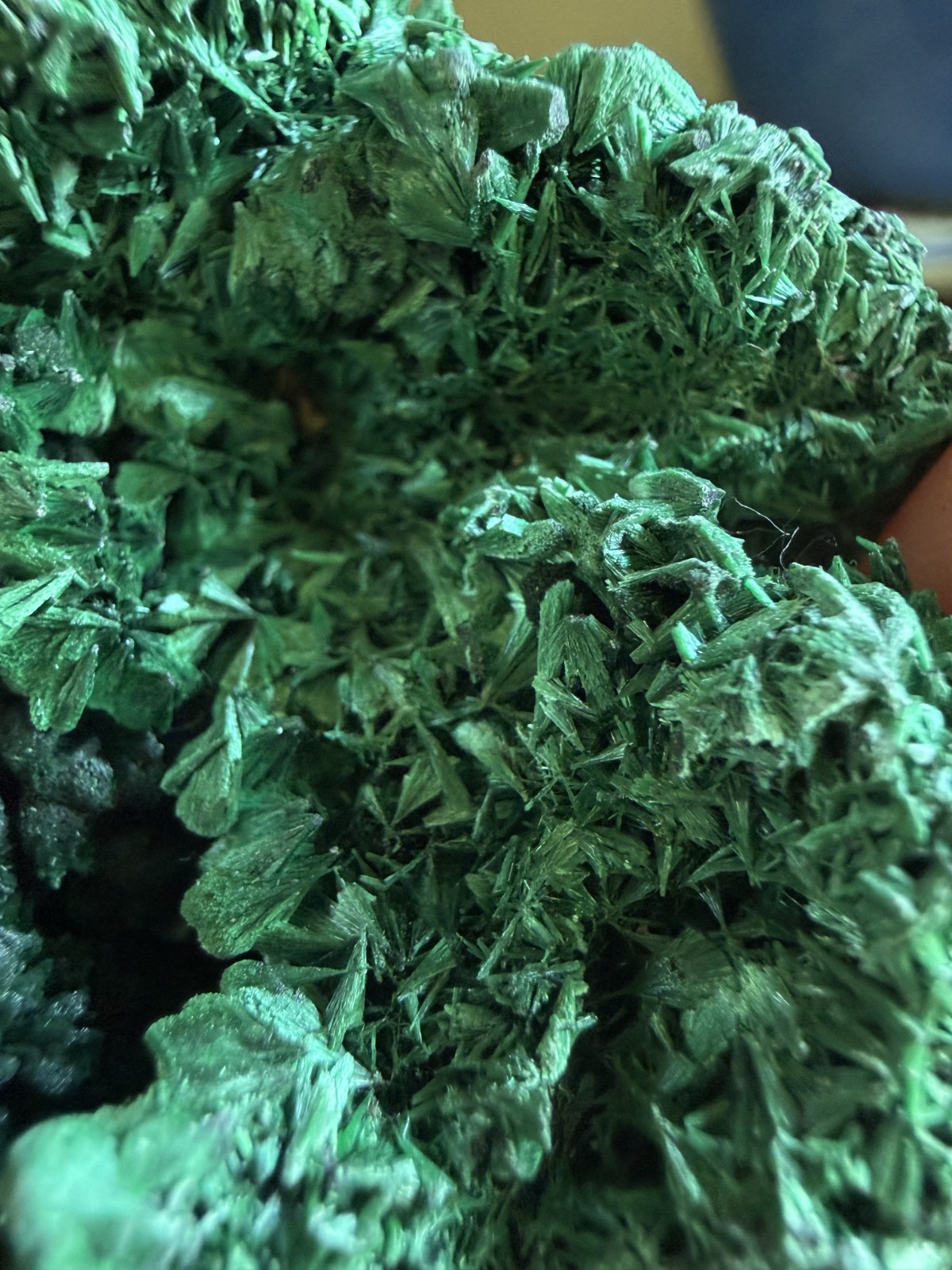Malachite Crystal Specimen (Floating, No Matrix) – 5.68 oz