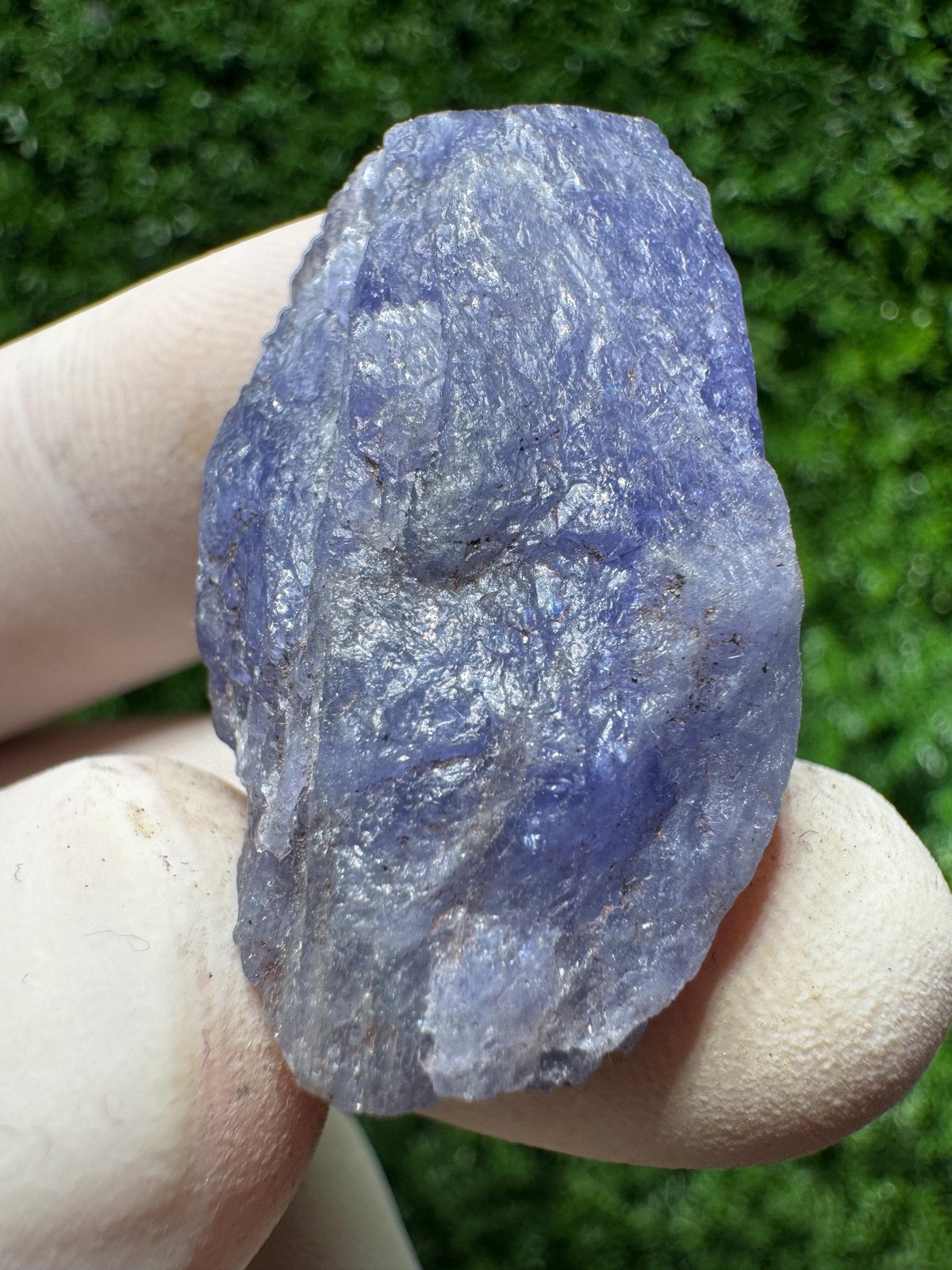 Lovely TANZANITE Crystal with COLOR CHANGE under yellow/white light / N435
