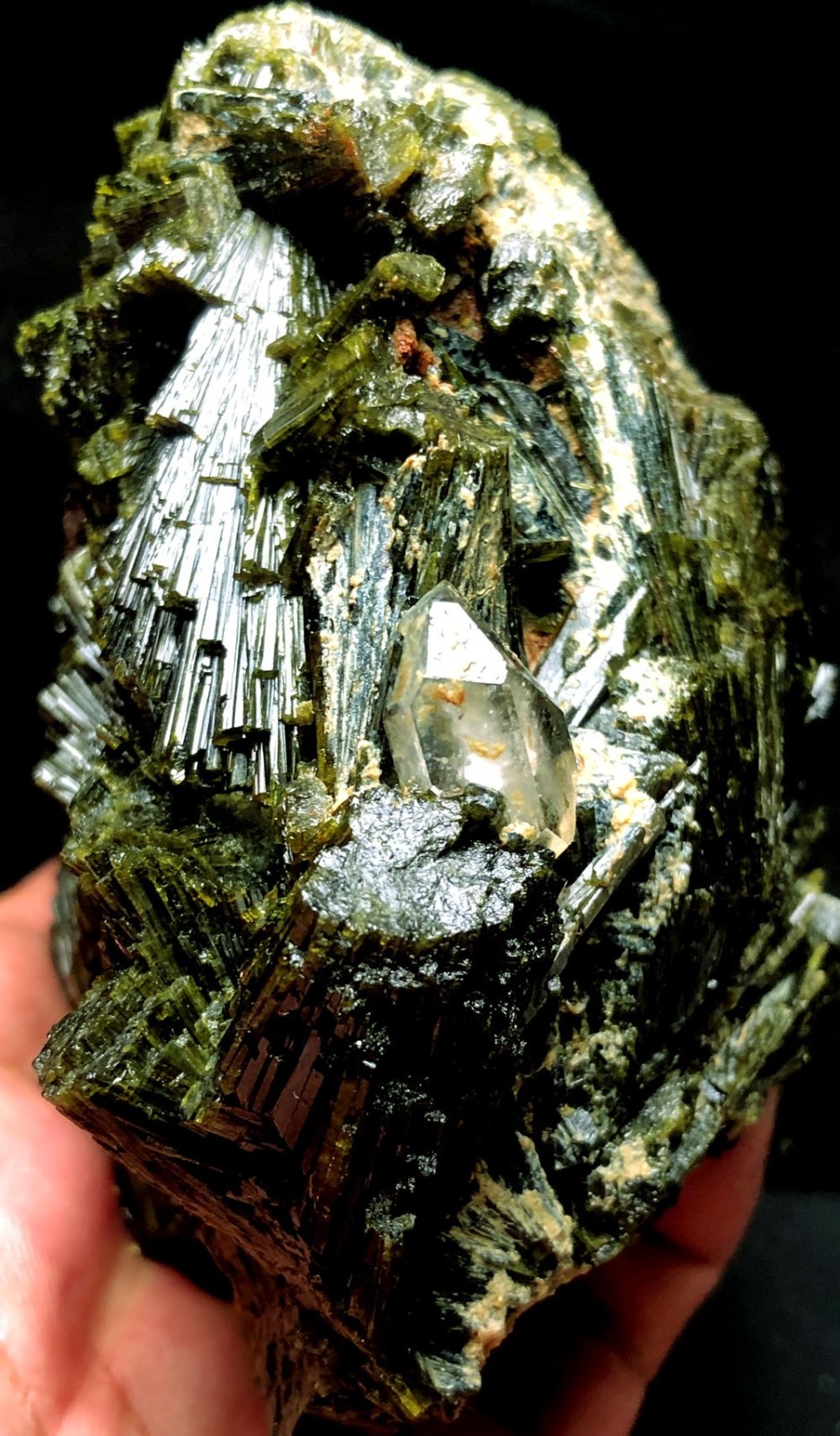 998g 1PC Epidote Crystal Raw Rough Gems-Stone of Awareness&Cognitive Ability u65