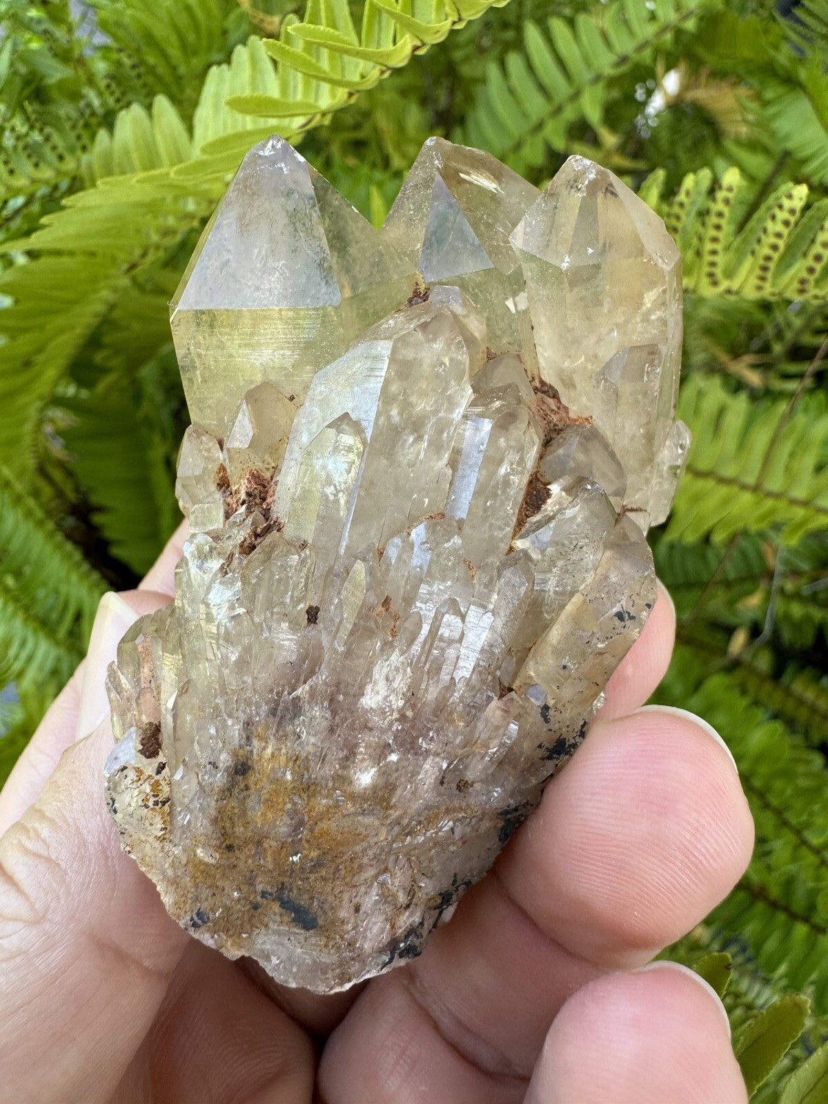 Rare KUNDALINI CITRINE Natural Healing Crystal Point – Lwena, CONGO 142g