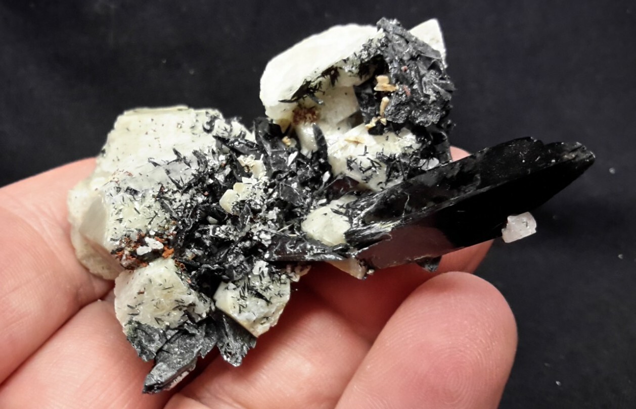 2″ AEGIRINE on MICROCLINE from Zomba, Malawi