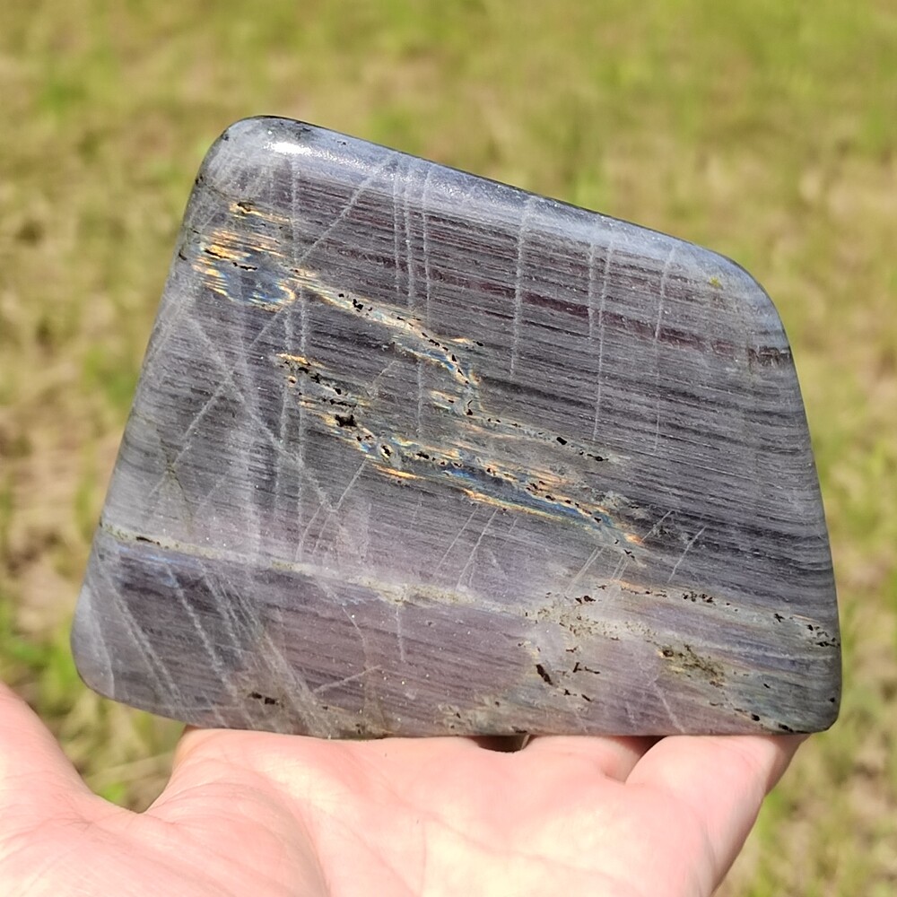 AAA+Natural Labradorite Quartz Crystal Spectrolite Mineral Specimen Healing 782g