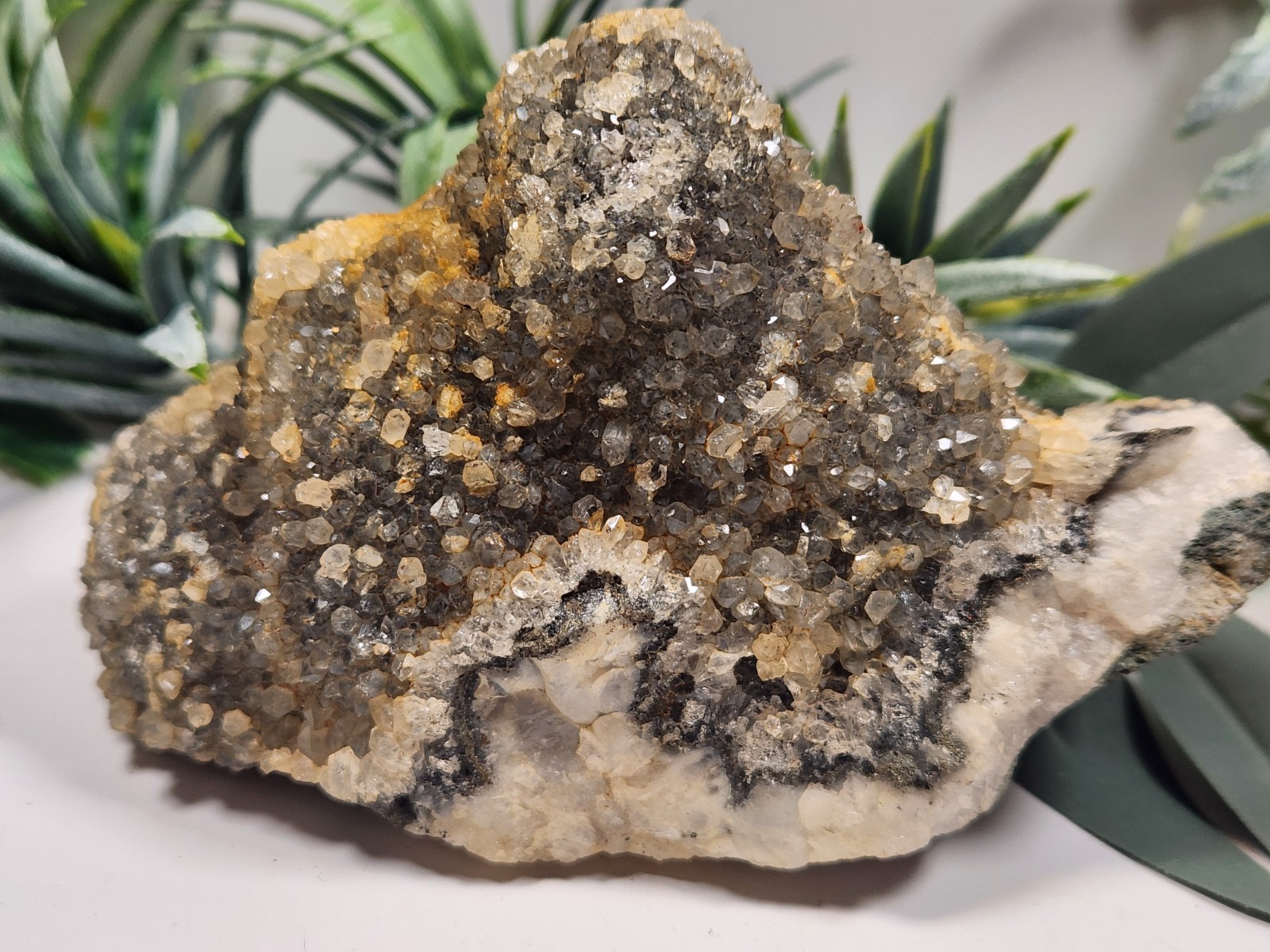 Druzy Quartz From Mexico Crystal Mineral Specimen 274g 3.75in Ep1
