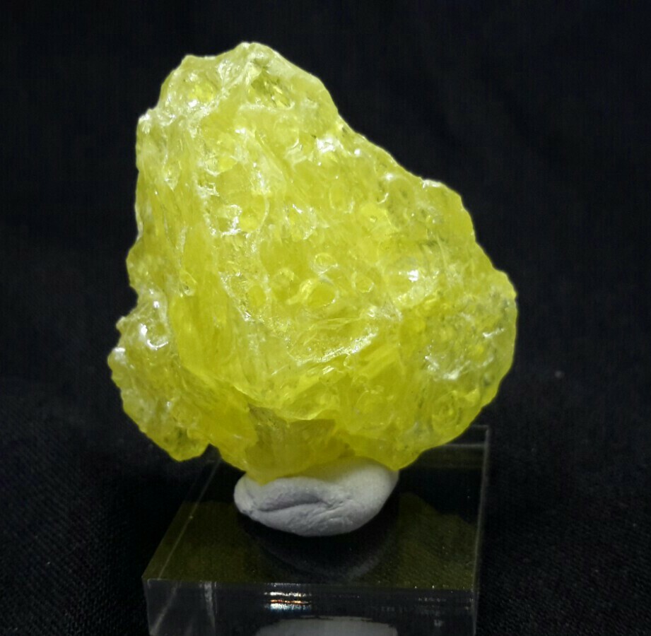 36mm SULPHUR CRYSTAL from El Desierto Mine, San Pablo de Napa, Bolivia