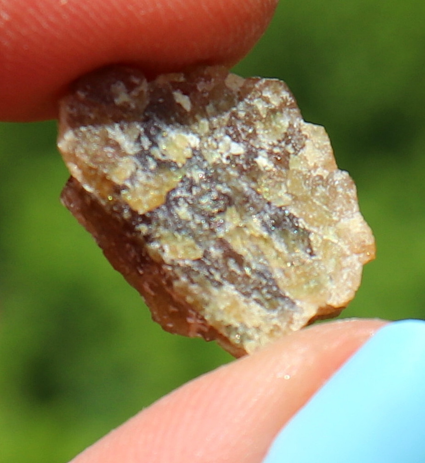 Andradite Garnet Gemmy Golden Brown From Dal’negorsk Russia 1.8 Cm’s