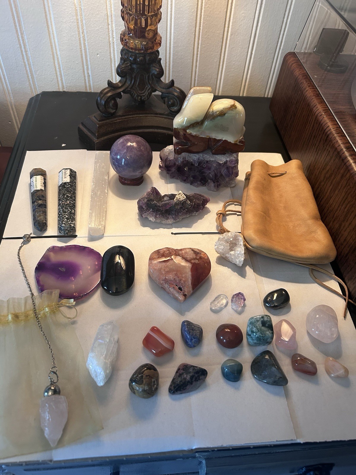 💎 Beautiful Mixed Crystal & Mineral Specimen Collection – 25+ Piece Bulk Lot 💎