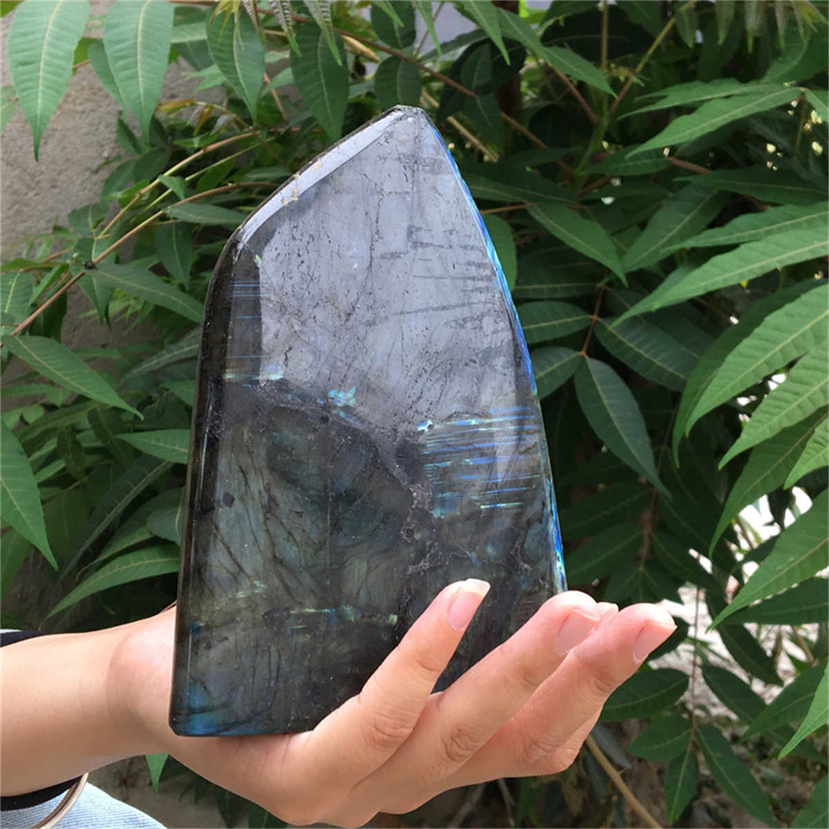 1.1kg Natural Labradorite Mineral Quartz Crystal Mineral Reiki healing