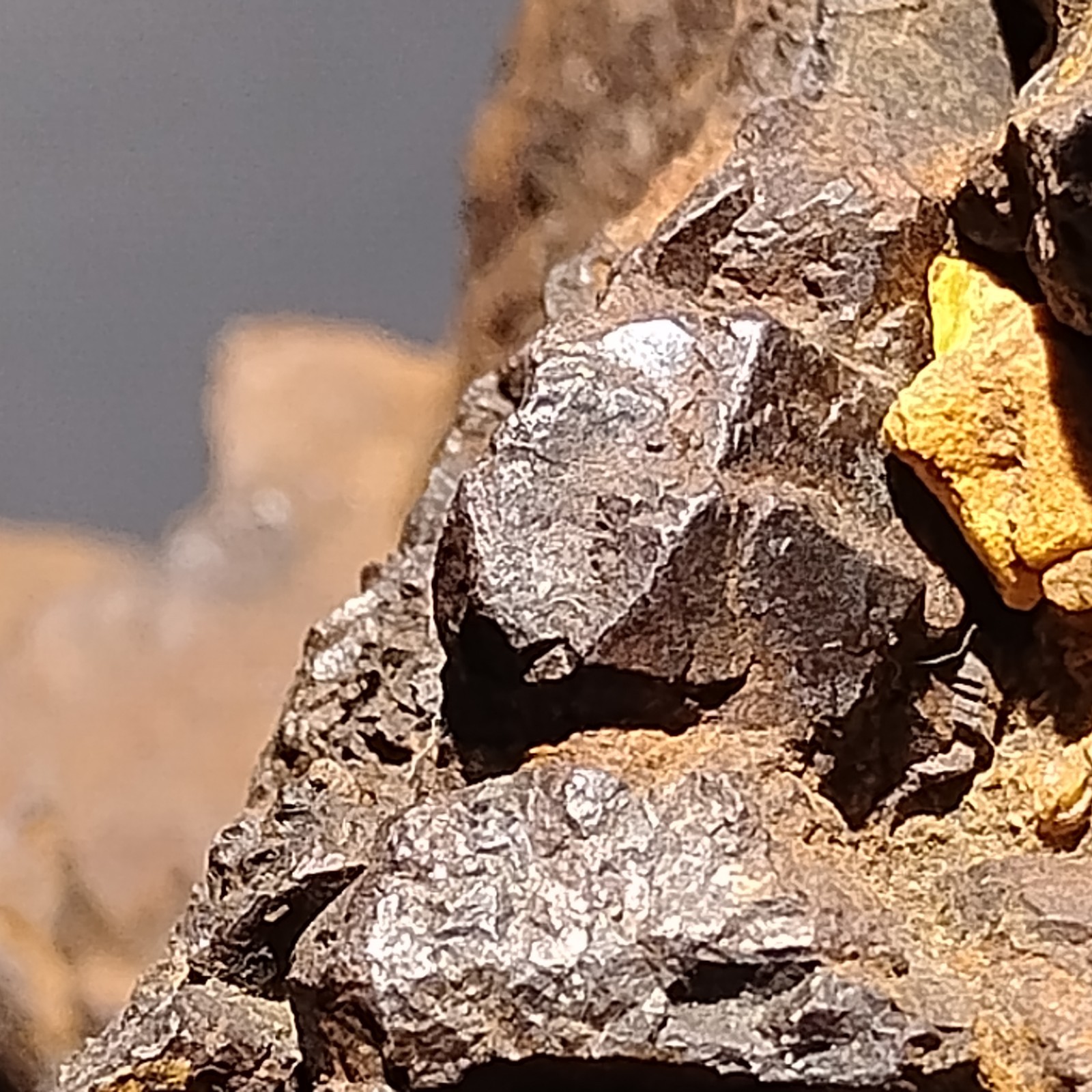 BEAUTIFUL BOXWORK HEMATITE w/ MASSIVE BARITE BALL PYRITE AND GALENA 4lb 12oz