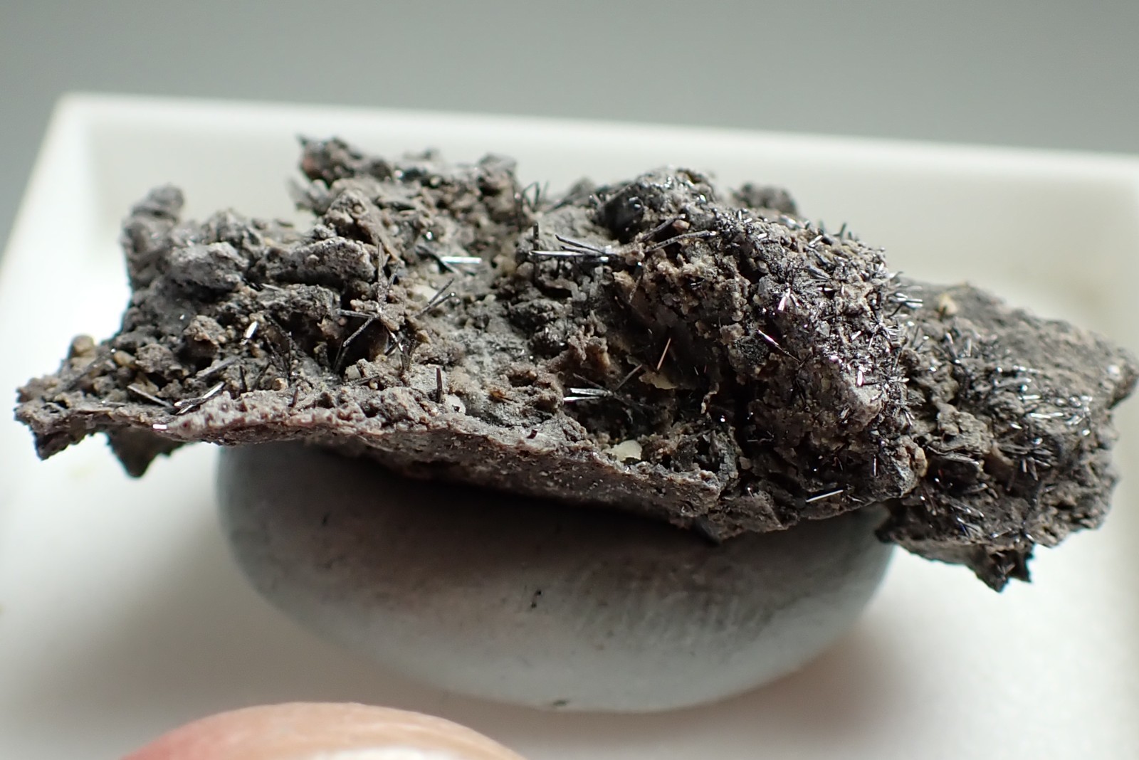 SELENIUM * CRYSTALS ON MATRIX * VERY RARE !!! Radvanice, CZECH REPUBLIC