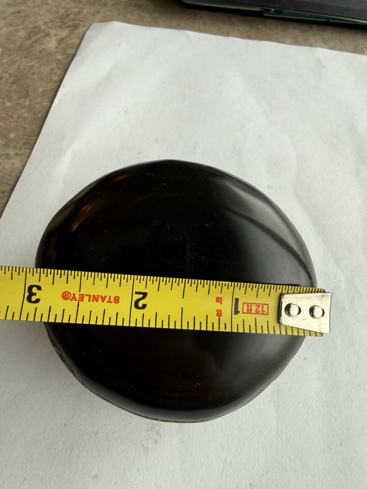 Polished Pyrite Magnetite Healers Gold Specimen Palm Stone Pebble 426g
