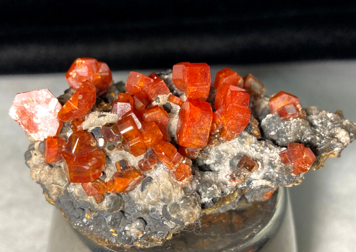 VANADINITE CRYSTALS ON MATRIX – 2 3/8 inches long