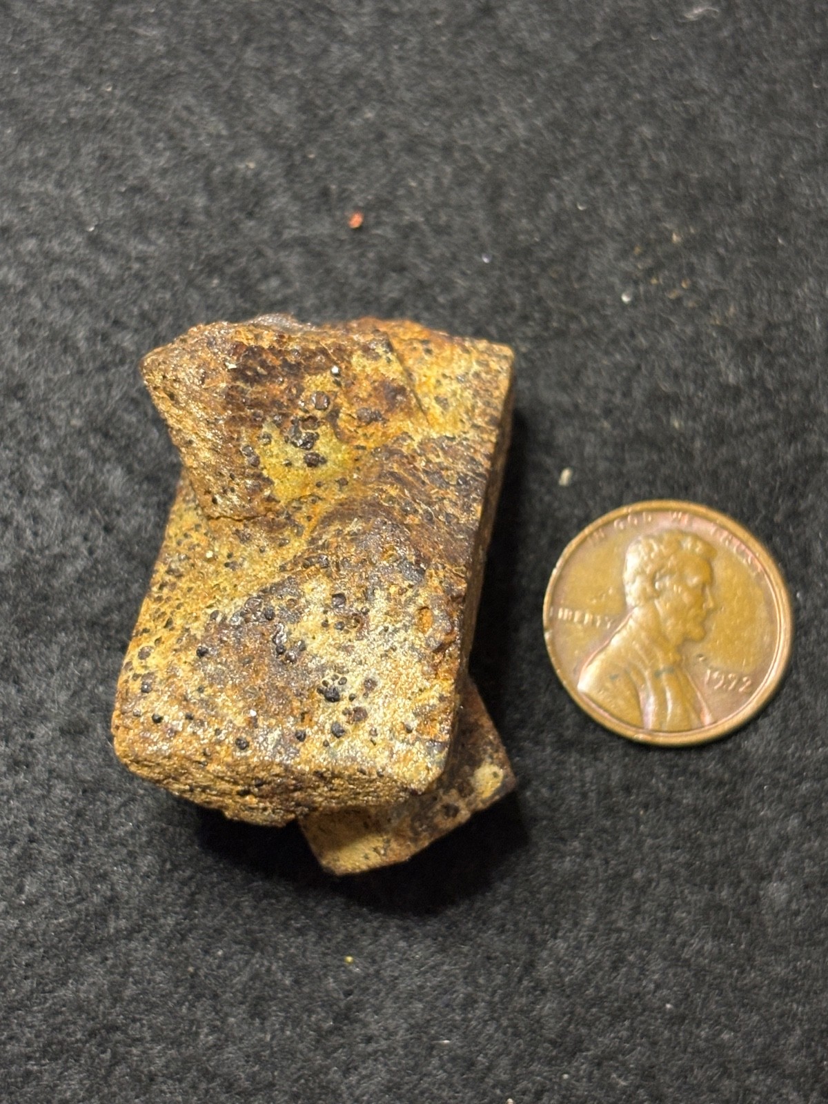 Staurolite Crystal Fairy Cross St Andrew’s Cross Fannin County Georgia 1.75”Inch