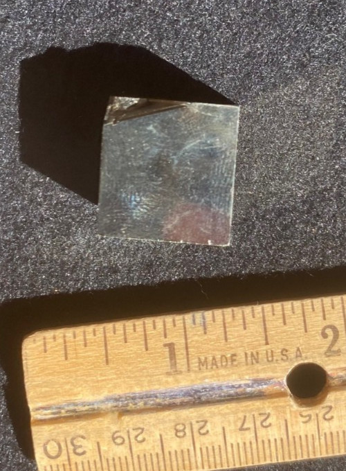 1.3 oz 1 – High Grade Natural Spanish Iron Pyrite Cubes Fools Gold Specimen