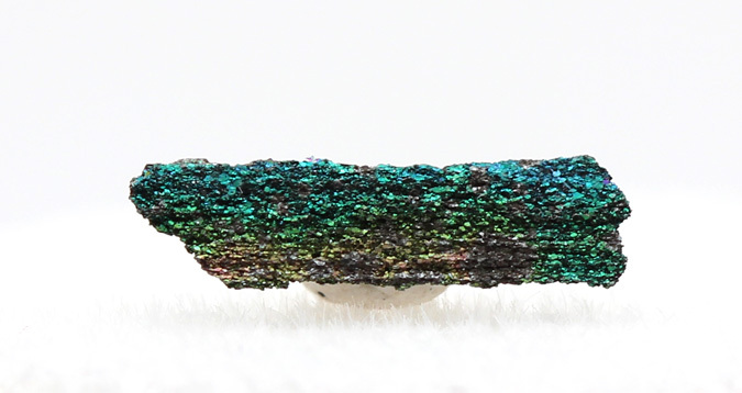 Rainbow Hematite Specimen Iridescent Mineral Minas Gerais, BRAZIL ID Card & Case