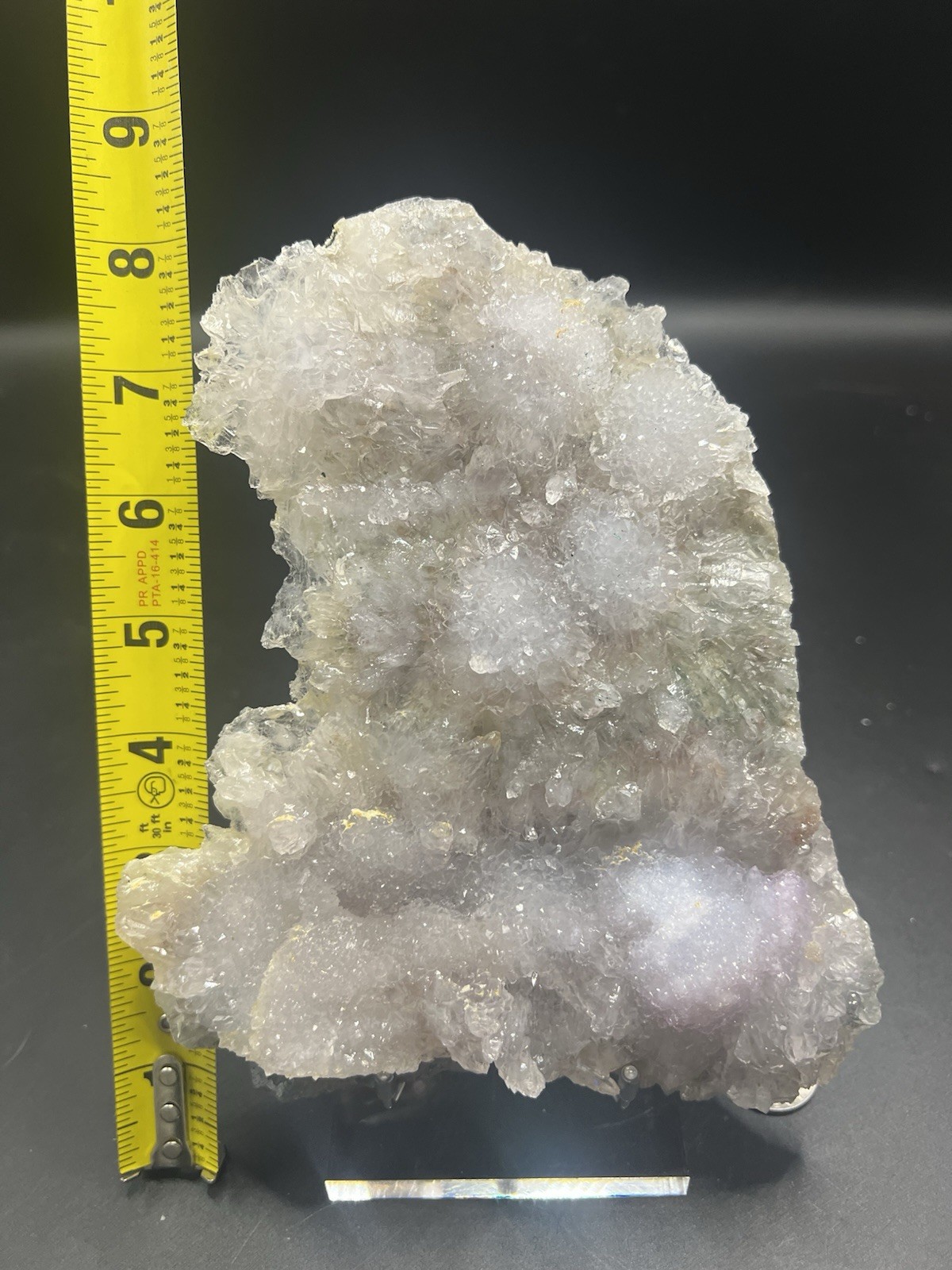 Large Natural 1.3 LB Multicolor Zeolite W/ Stand!Crystals ,Minerals,Home Decor