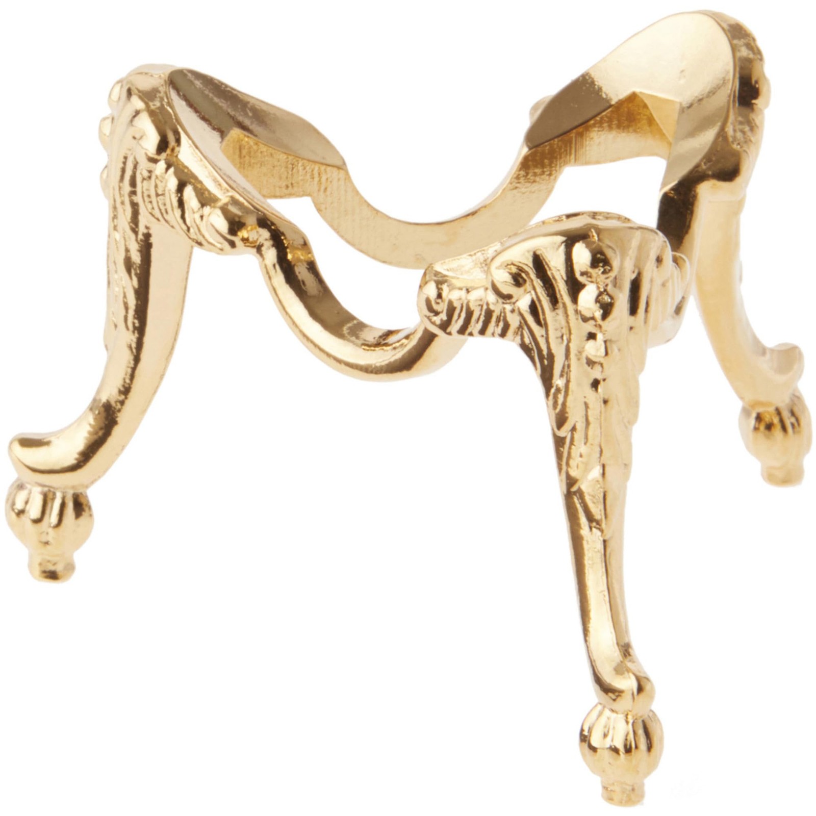 ‘s Shiny Brass-toned Egg Stand/Holder, 1.375″ Diameter