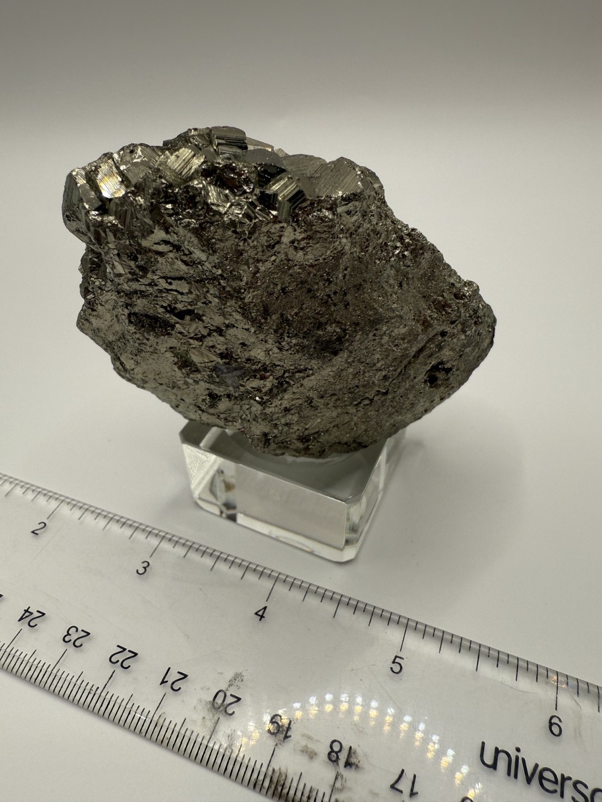 PERUVIAN PYRITE 388 g 2.5X3X1 INCH DIMENSIOIN G 126